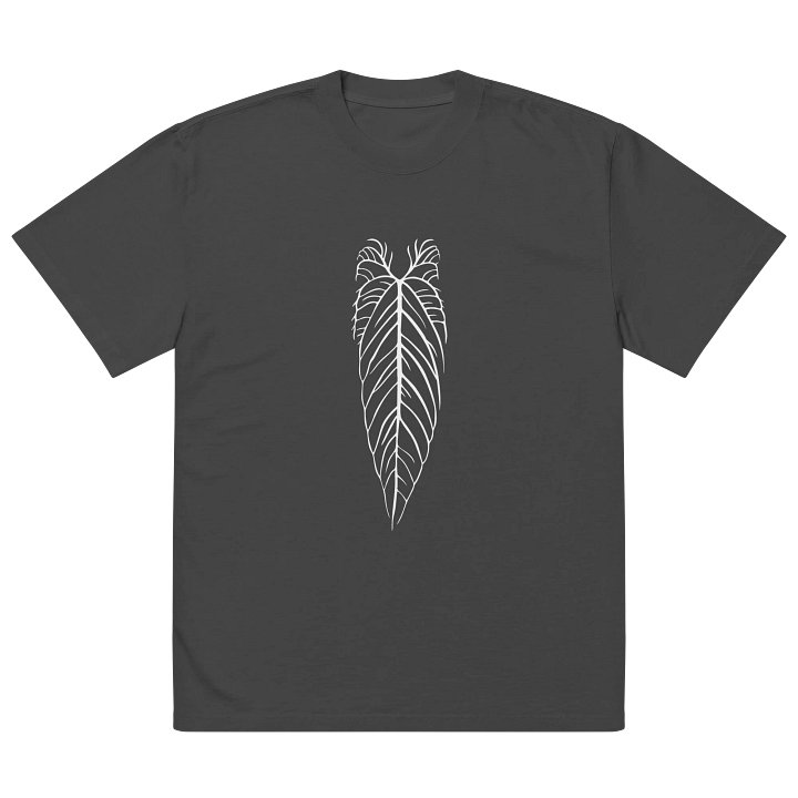 ANTHURIUM WAROCQUEANUM SKELETON - Oversized Faded T-Shirt product image (2)
