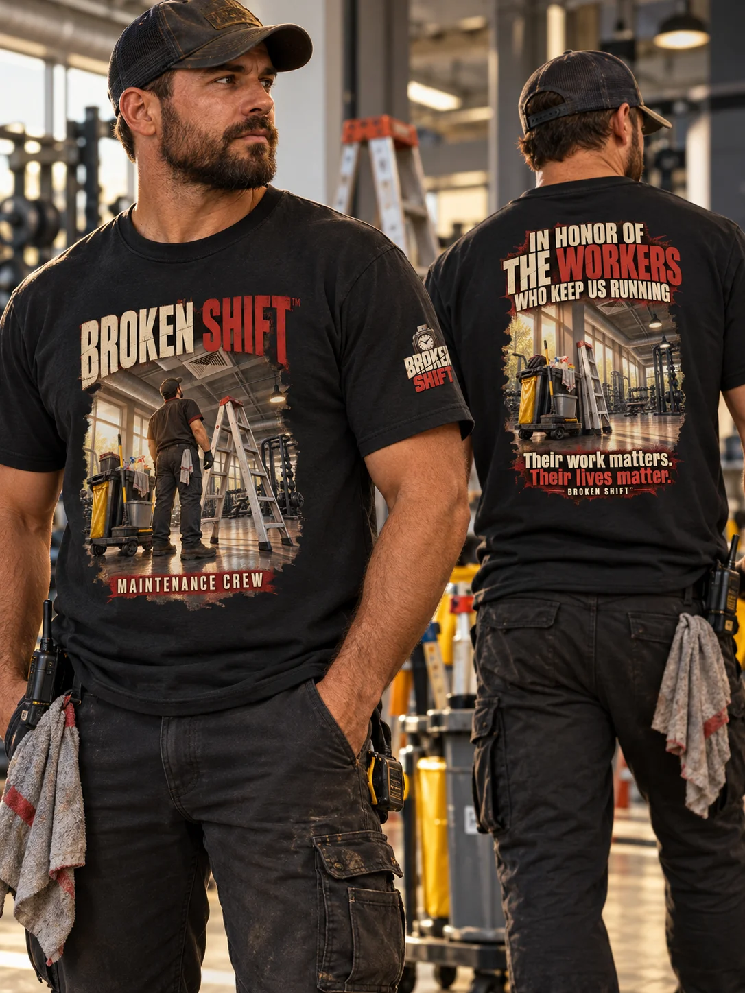 Maintenance Crew Tribute Shirt | BROKEN SHIFT™ product image (1)