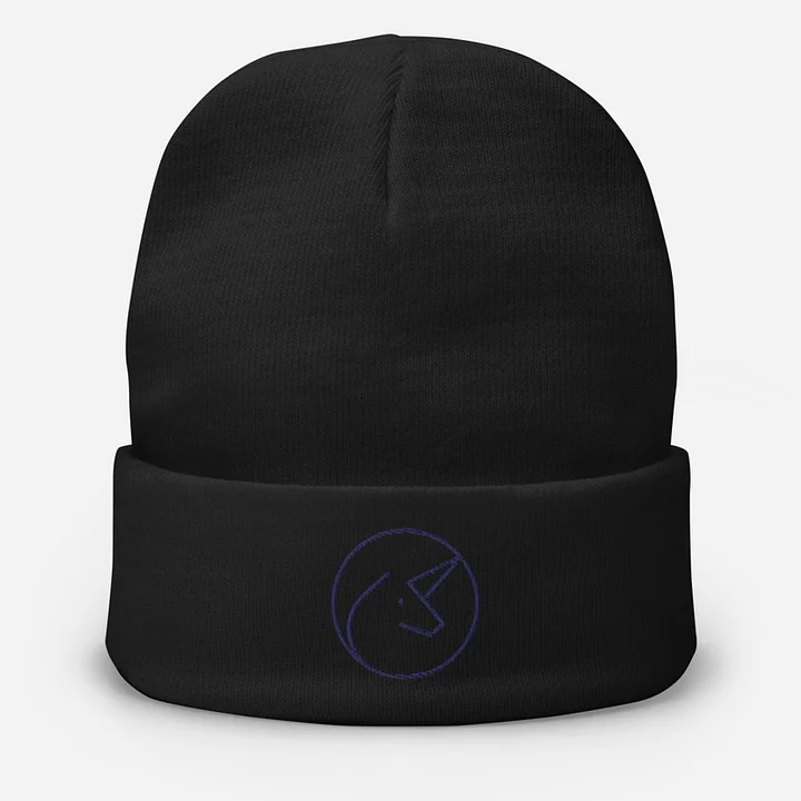 LuftyTV | Unisex Beanie (Black Logo) product image (1)