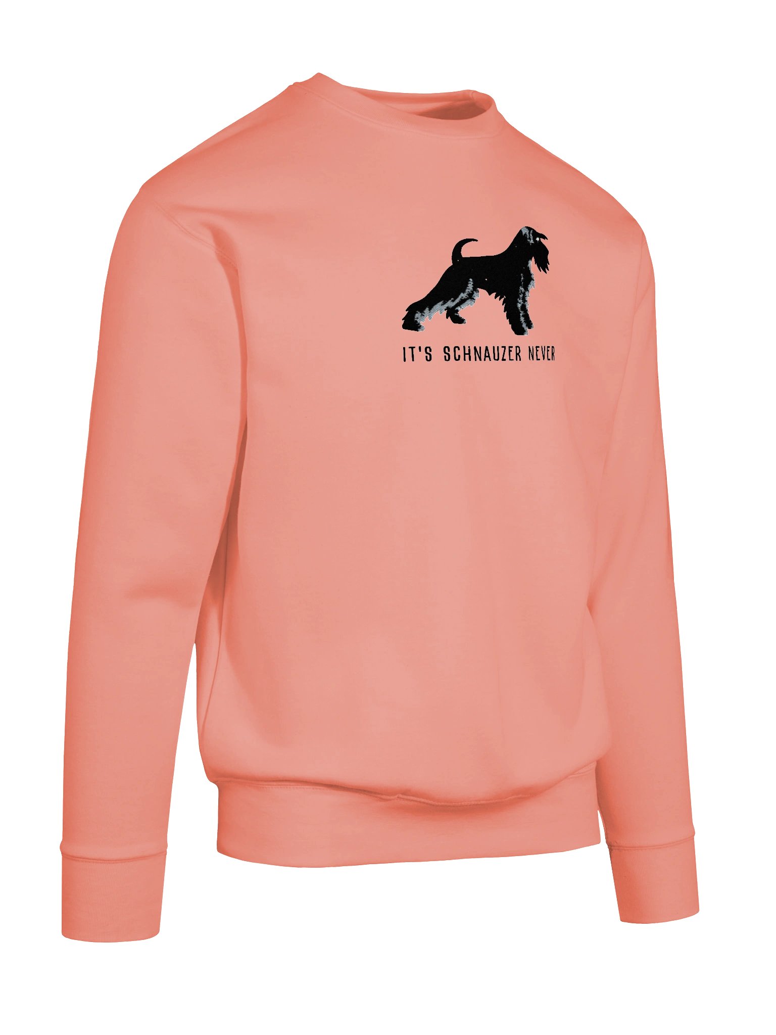It's Schnauzer Never Sweatshirt (Embroidered) of a Miniature Schnauzer(Black) product image (24)