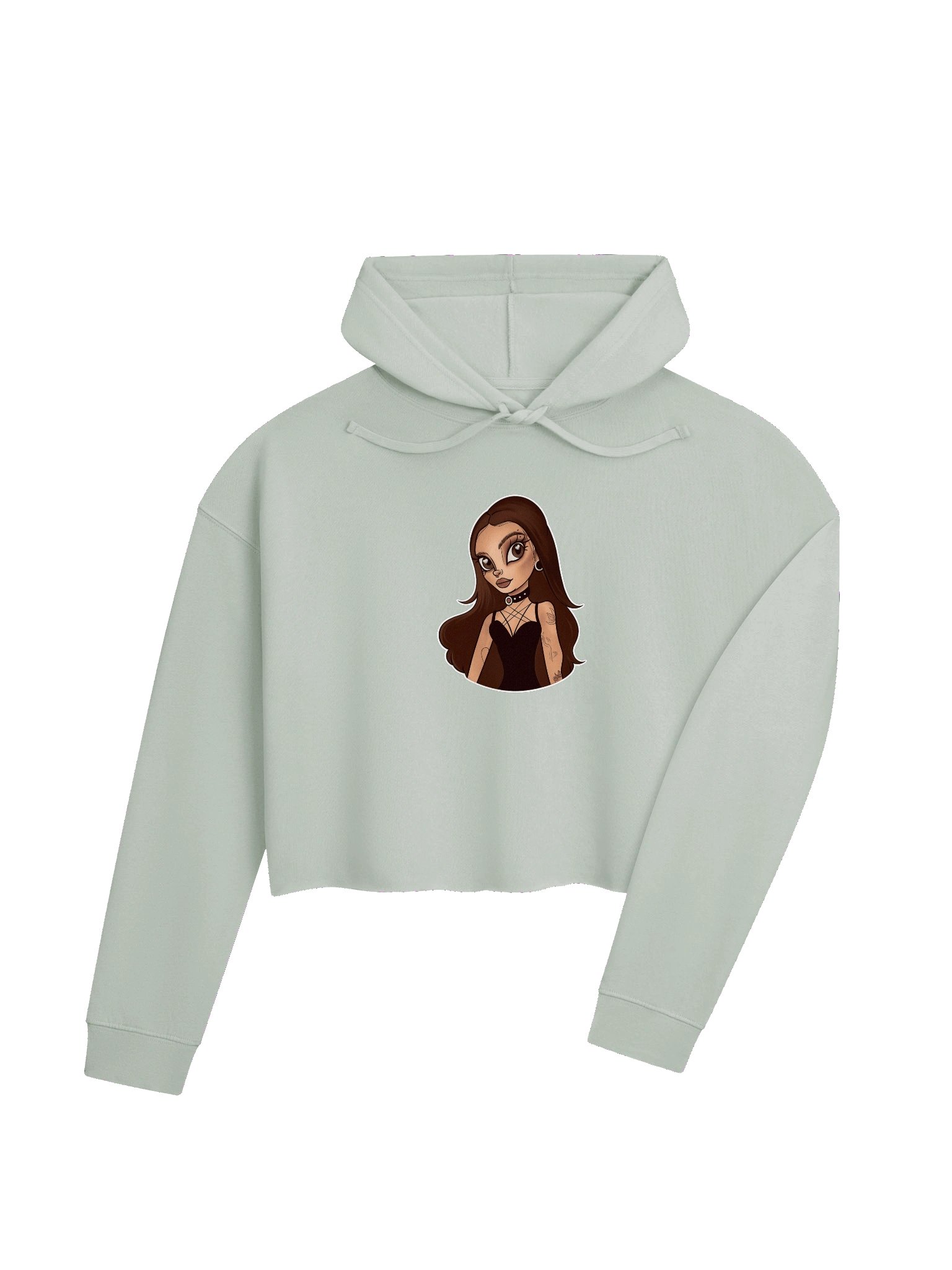 xAnnaleigh Front Logo Cropped Hoodie product image (4)