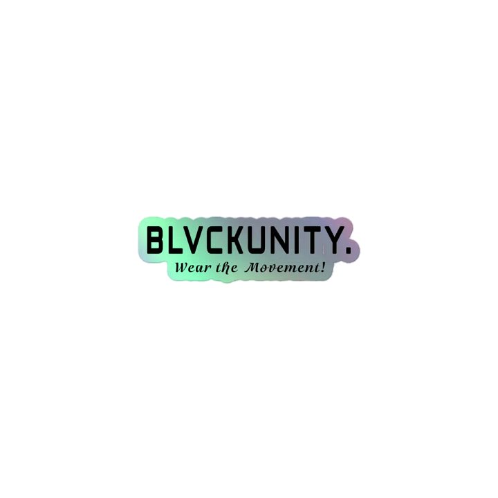 BLVCKUNITY. - Wear the Movement Stickers product image (1)