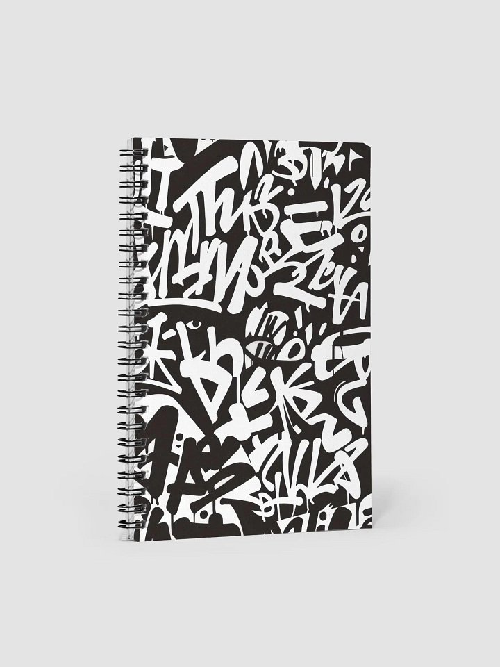 Urban Graffiti Spiral Journal product image (1)