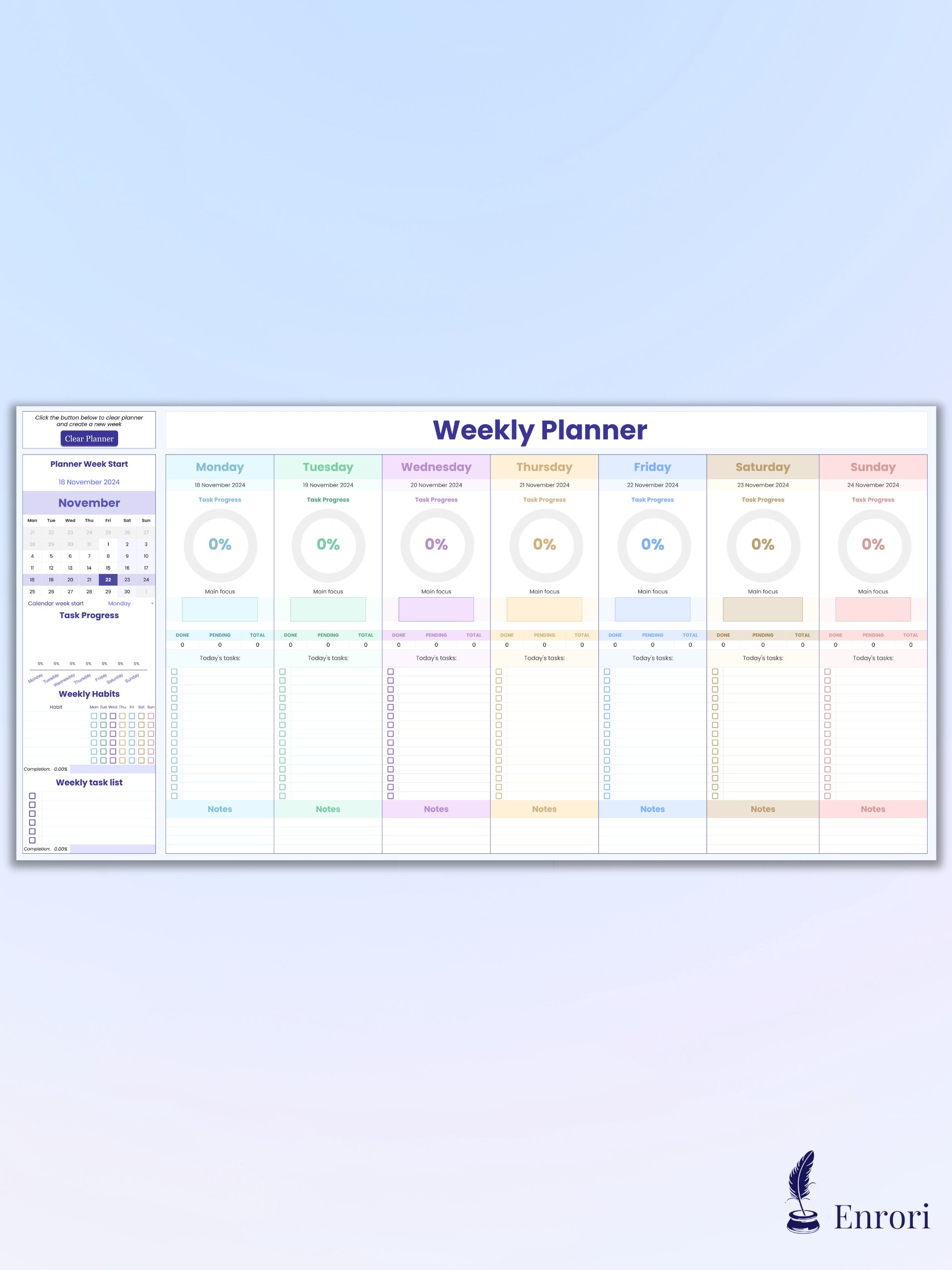 Daily & Weekly Planner product image (5)