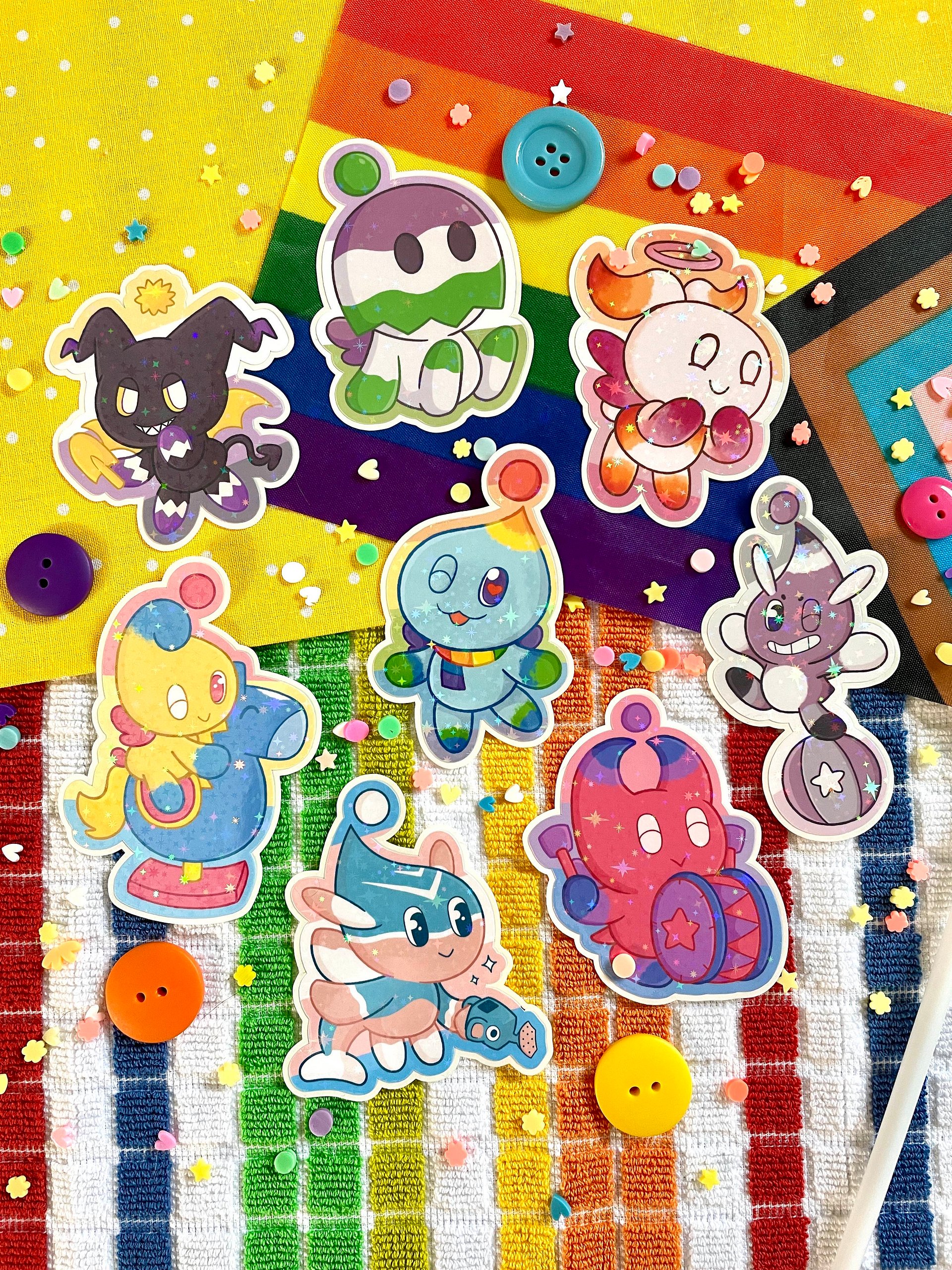 Pride Chao Stickers product image (1)