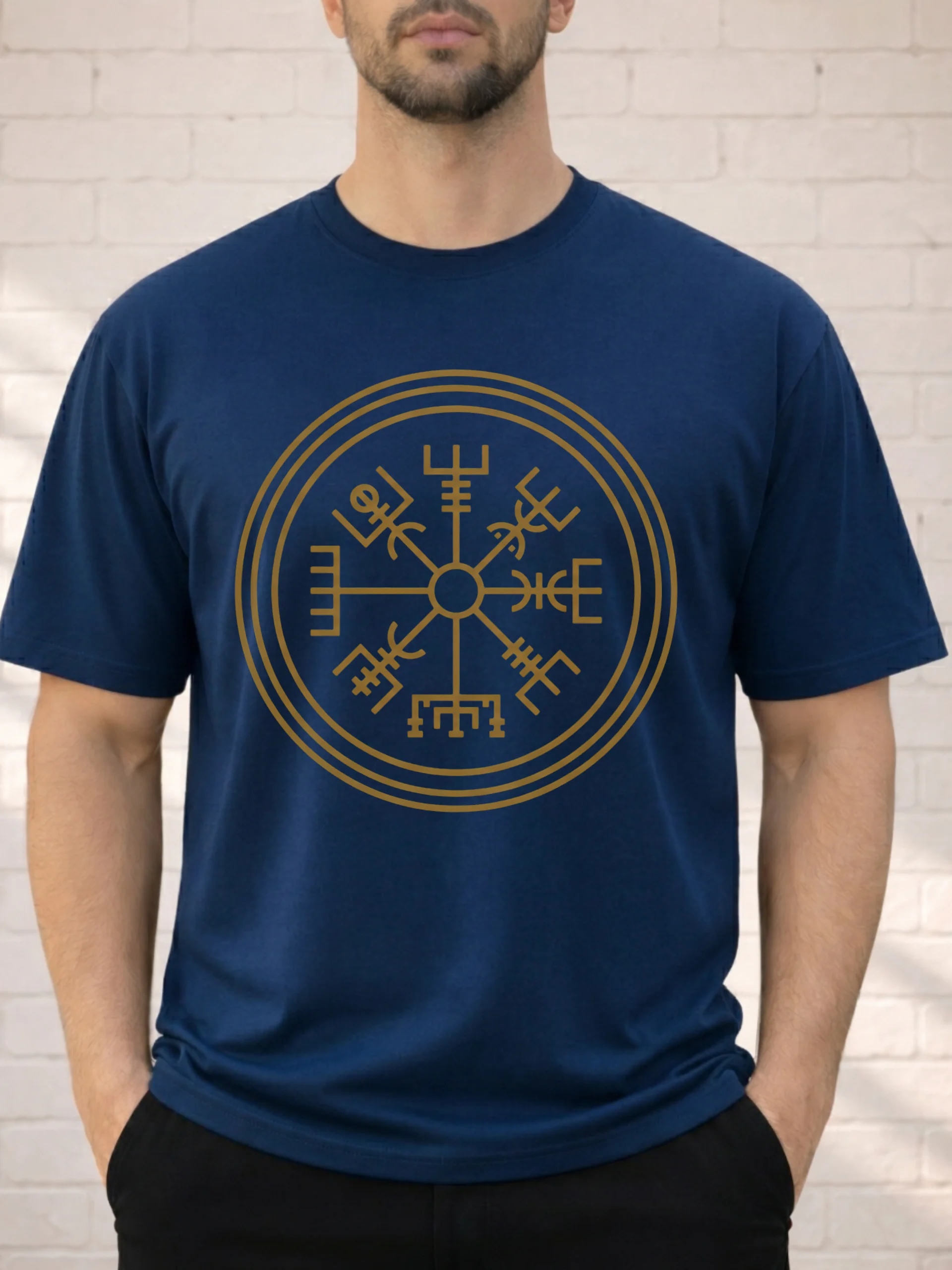 Vegvisir - Viking Compass - Comfort Colors Heavyweight Unisex cotton T-shirt product image (2)