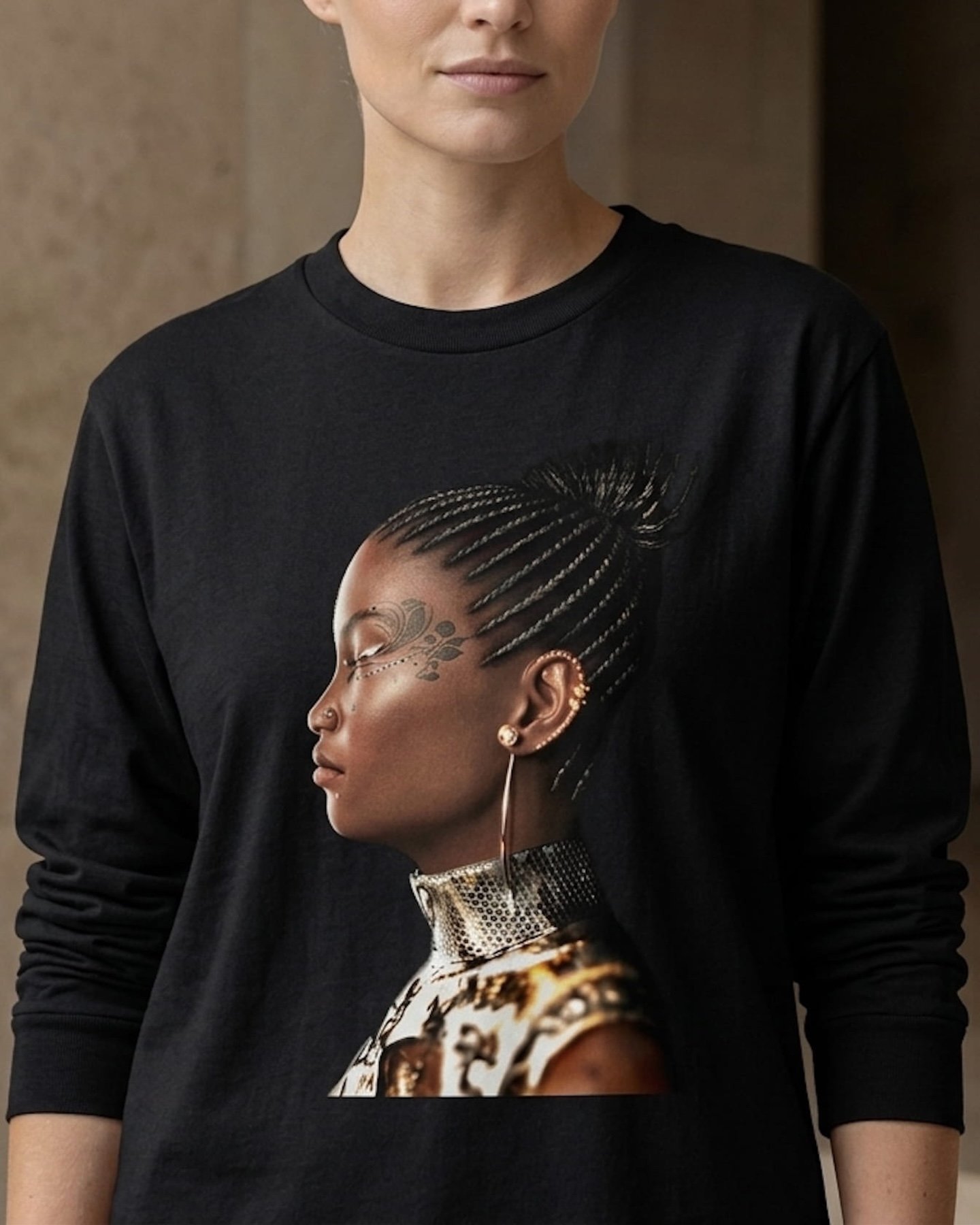 Queen Amanikhatashan Profile · AS Colour Premium Heavyweight Long Sleeve T-Shirt product image (4)
