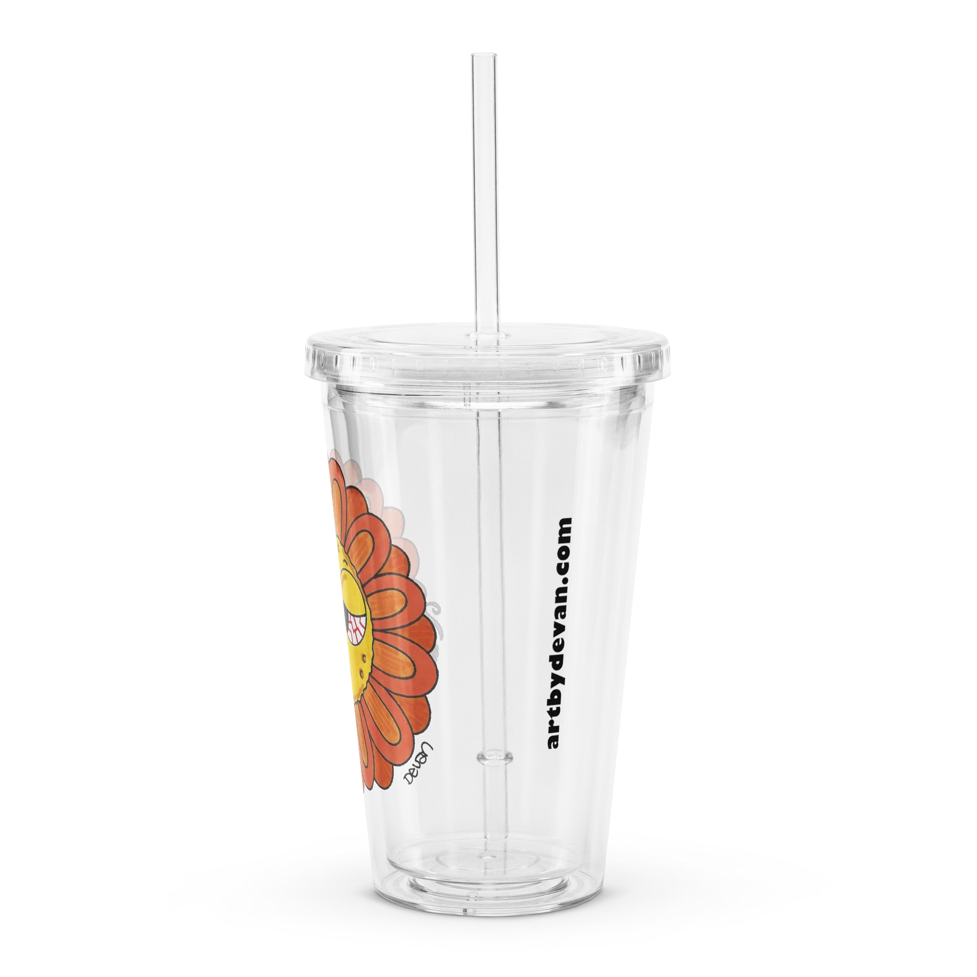 Orange Stoner Flower Cup product image (3)