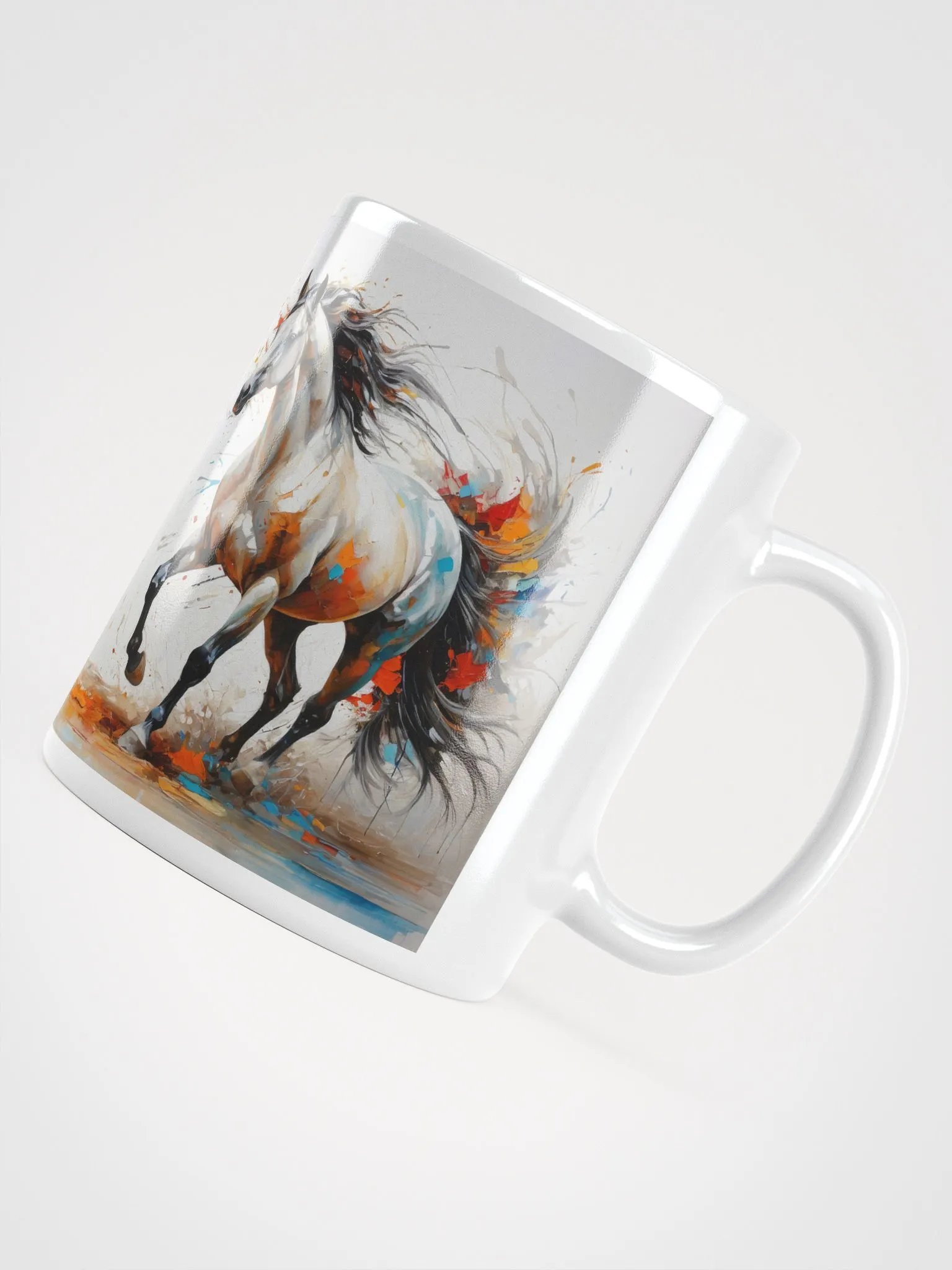 Starlit Trail Ceramic Horse Mug product image (4)