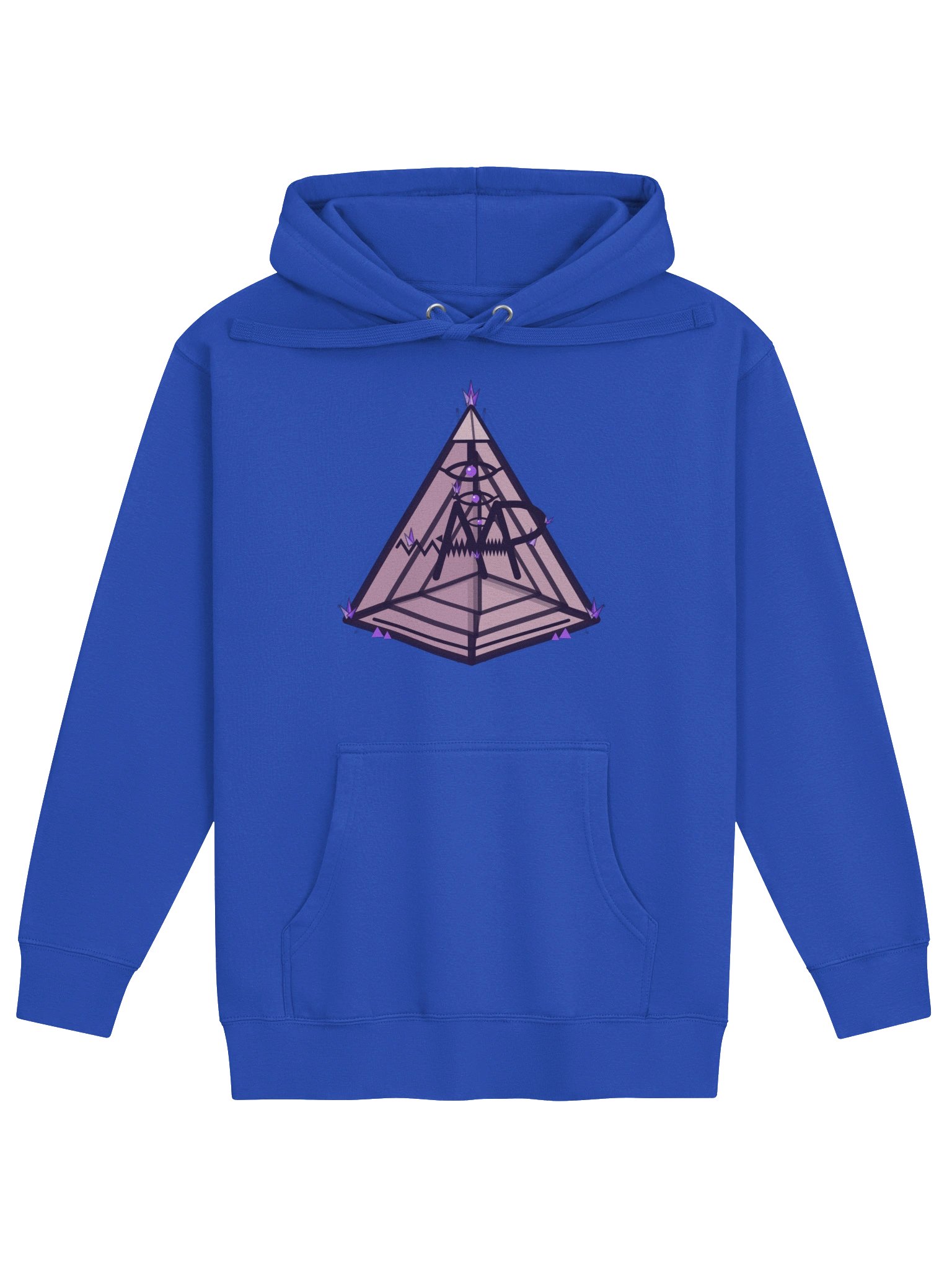 Mt. AMP 7D Pyramid Hoodie — Blue product image (1)