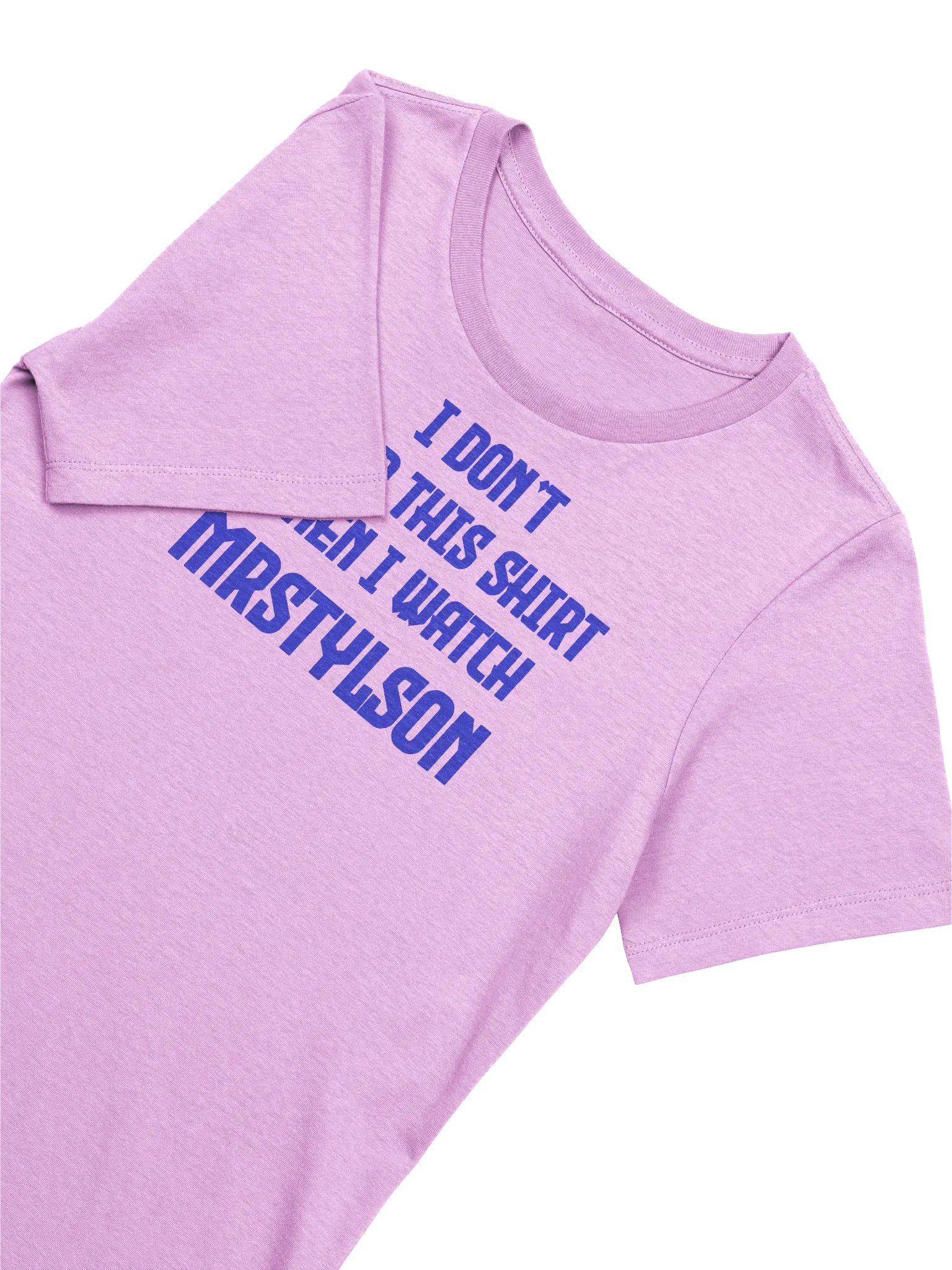 I Don't Wear This Women's T-Shirt (Blue Text) product image (63)