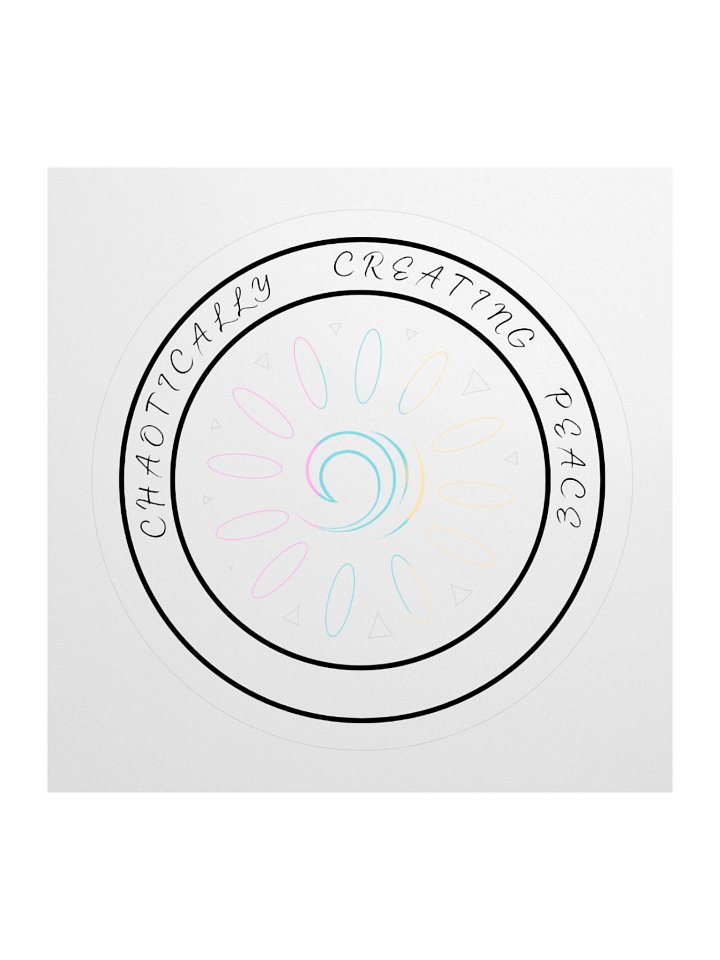 Peace Wave Chaotically Creating Peace Sticker #2 product image (1)