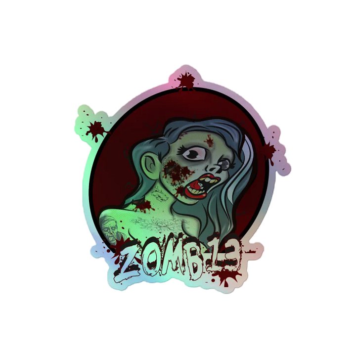 Undead Holographic Sticker Collection product image (2)