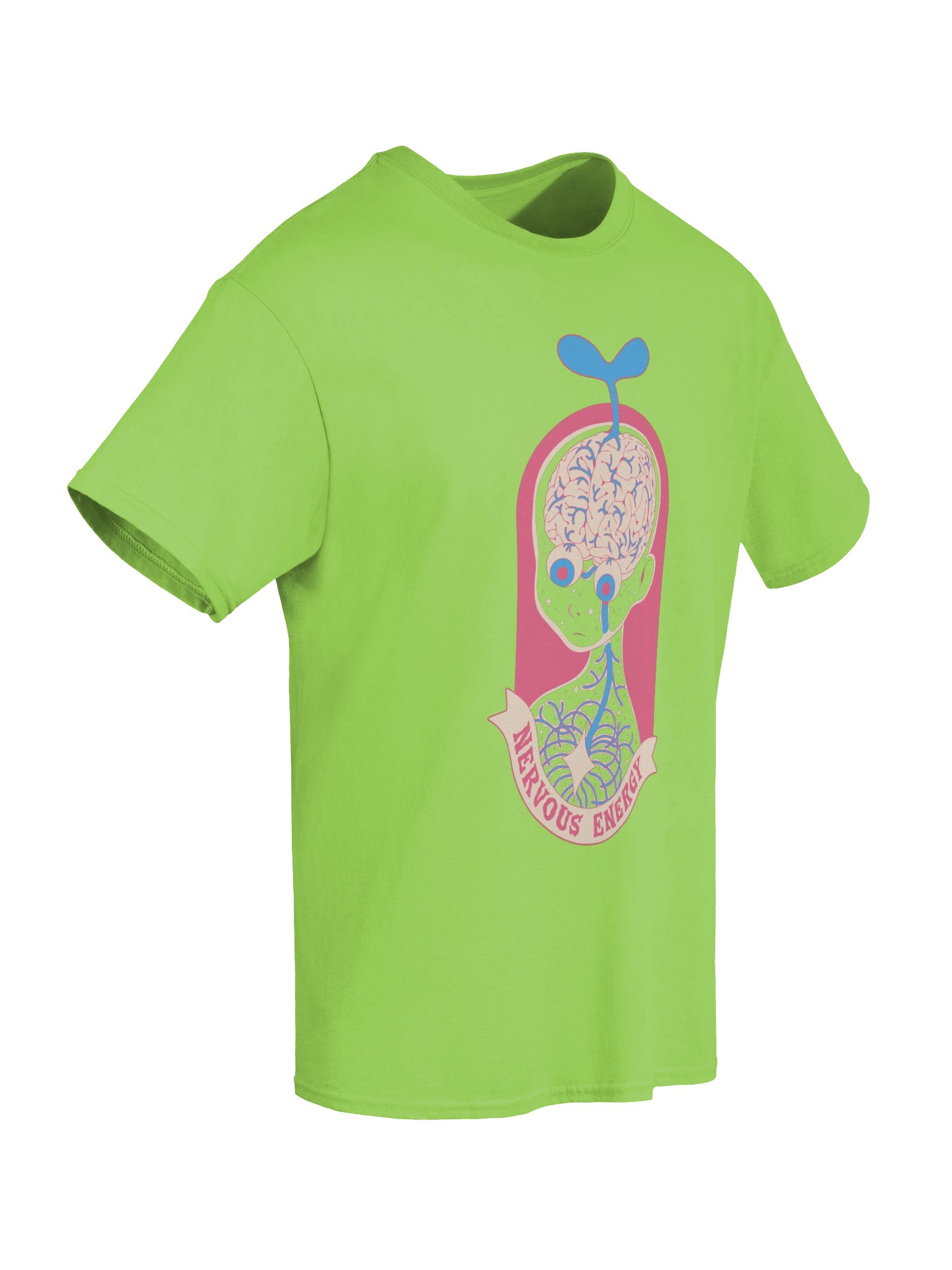 Alt Nervous Energy - Tee - Green product image (6)
