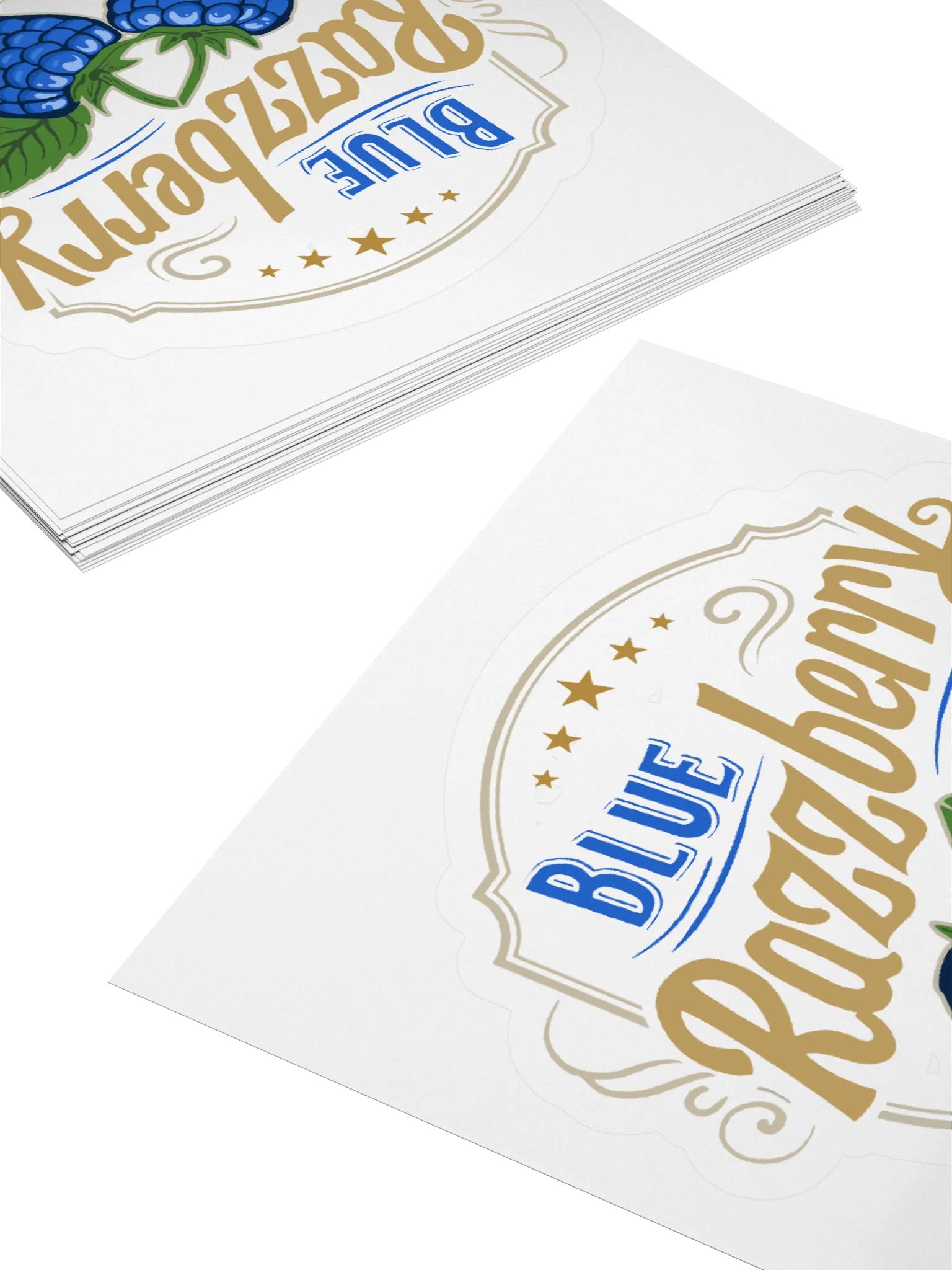 Blue Razzberry / Sticker product image (11)