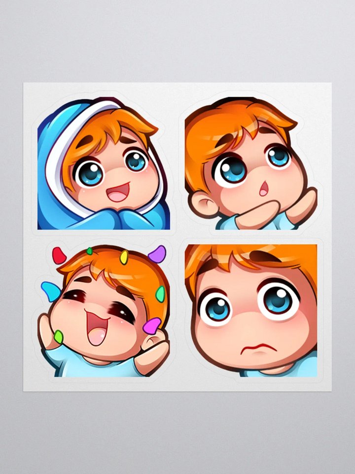 J4 Stickers (Set 1) product image (1)