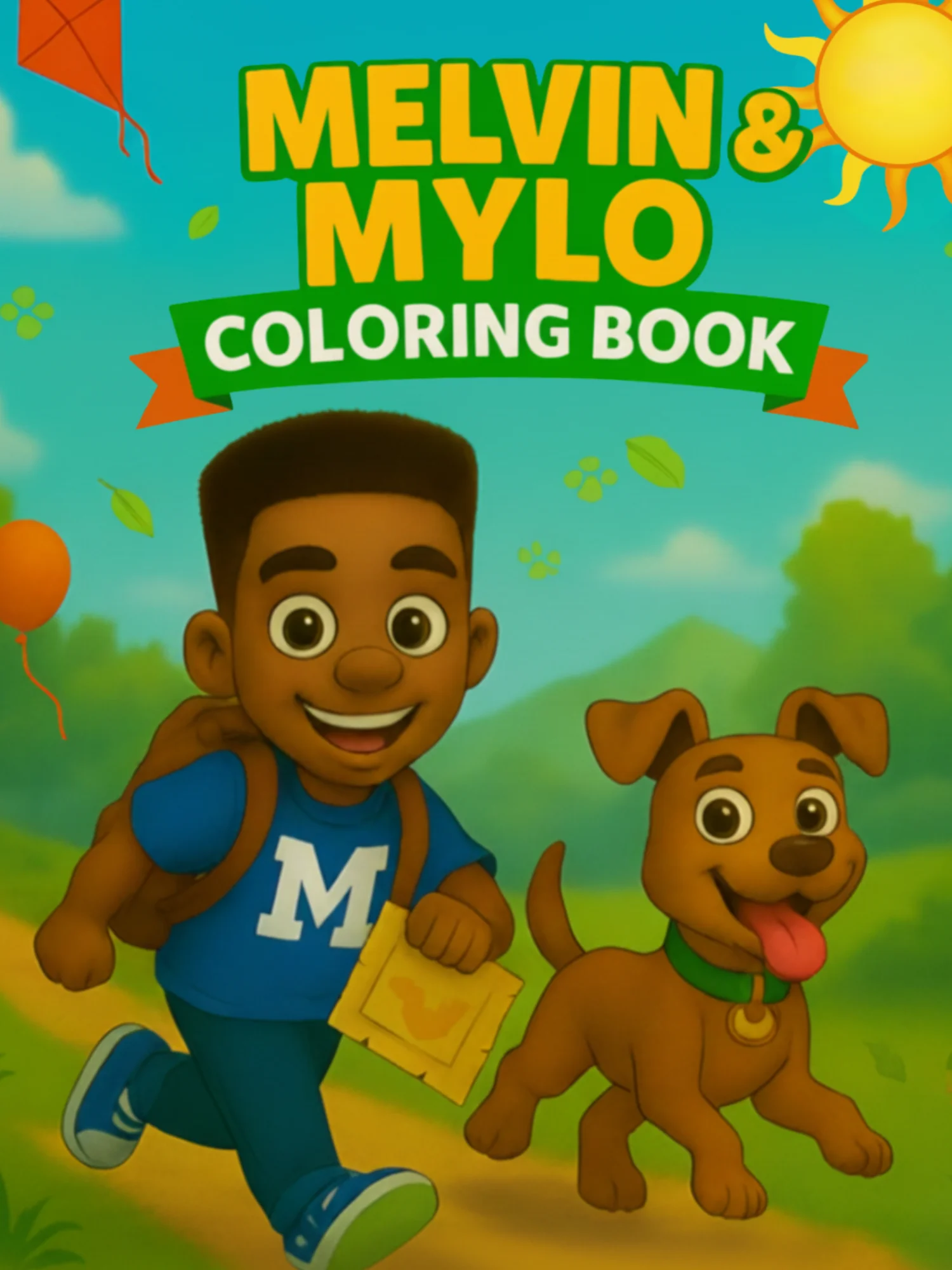 "Melvin & Mylo Coloring Book" (Buy on Amazon) product image (1)