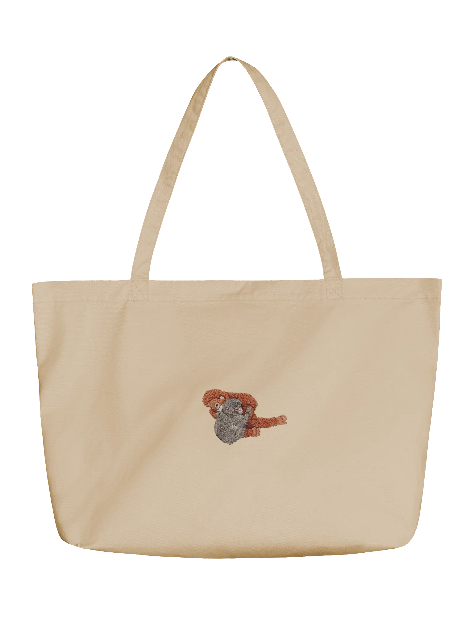 punch x plush organic cotton tote product image (1)