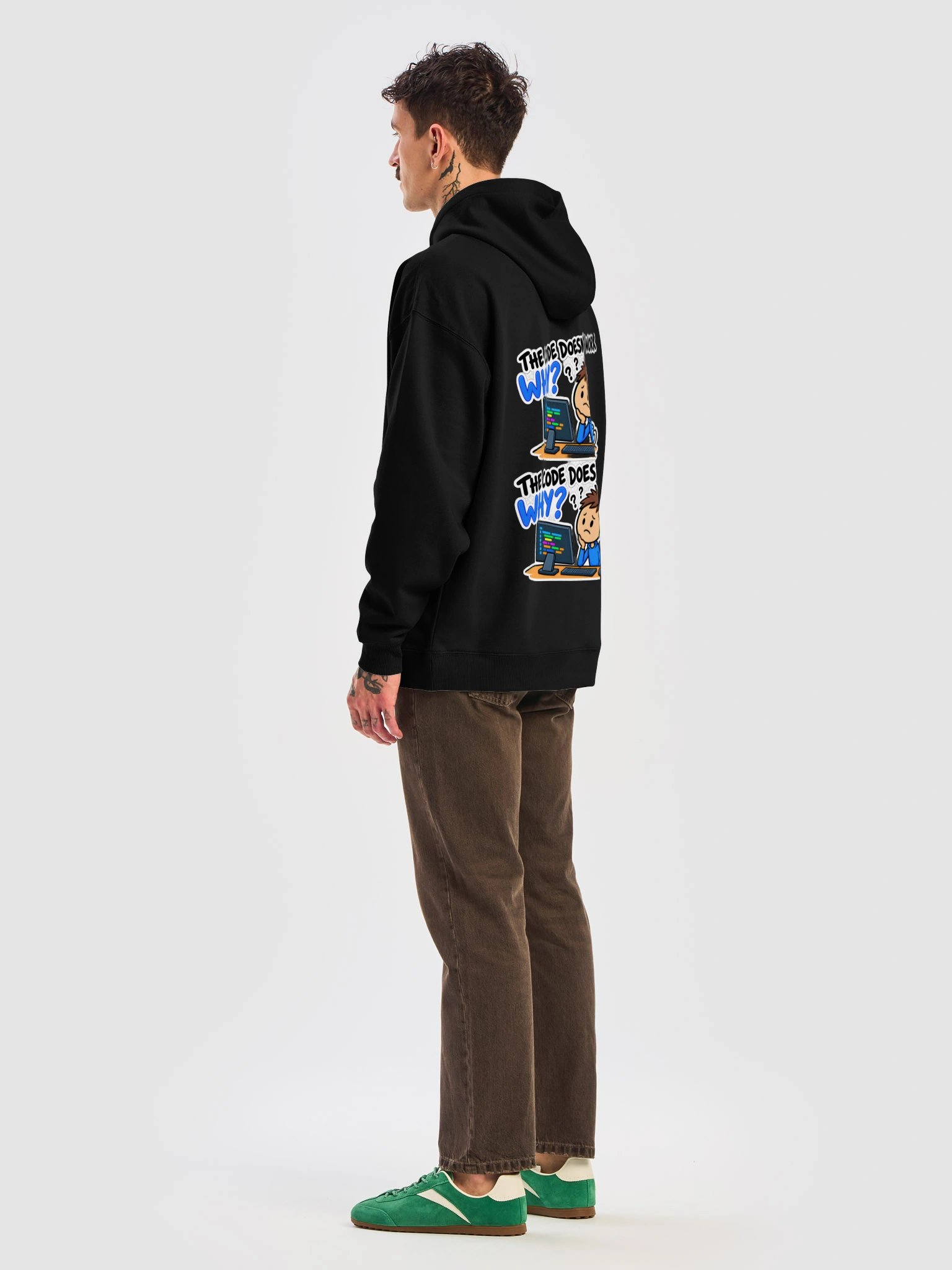 The Code Works Why? Hoodie product image (30)