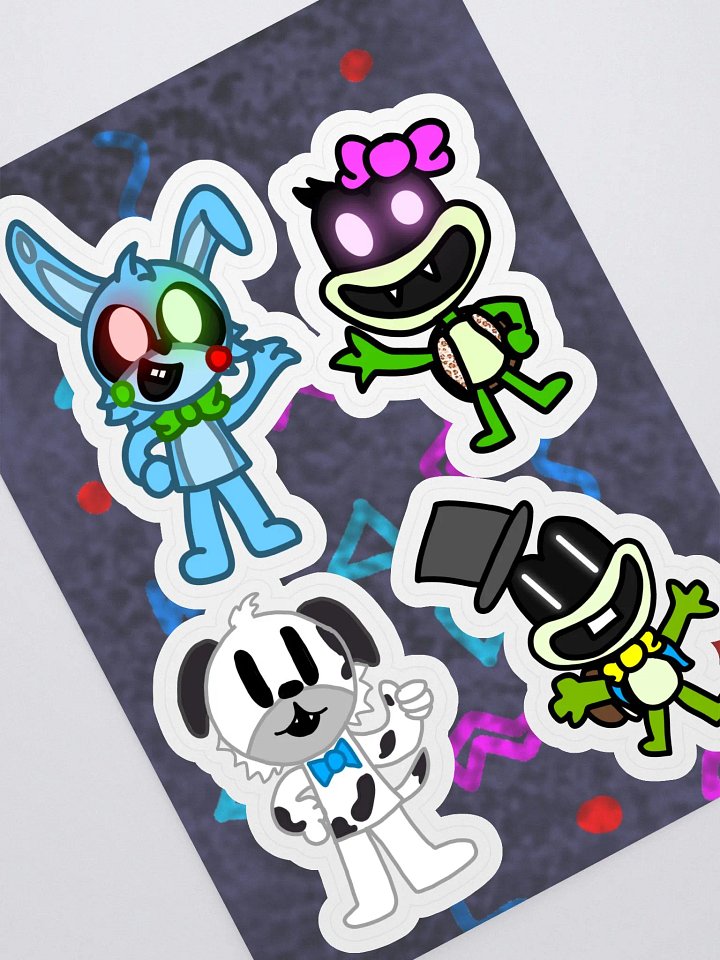 Tom and the Gang Sticker Sheet product image (1)