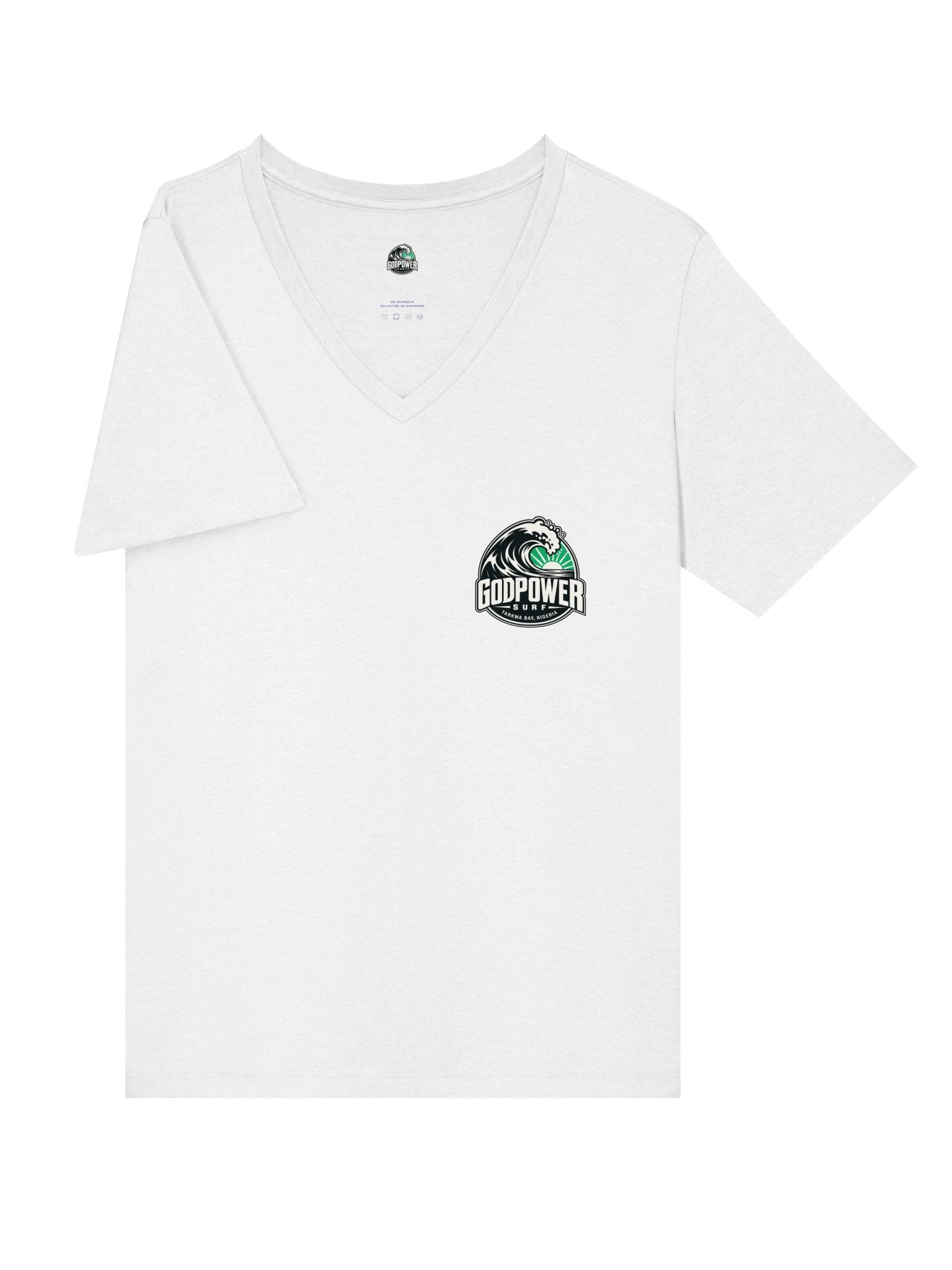 Godpower Surf — Women’s V-Neck Tee product image (3)