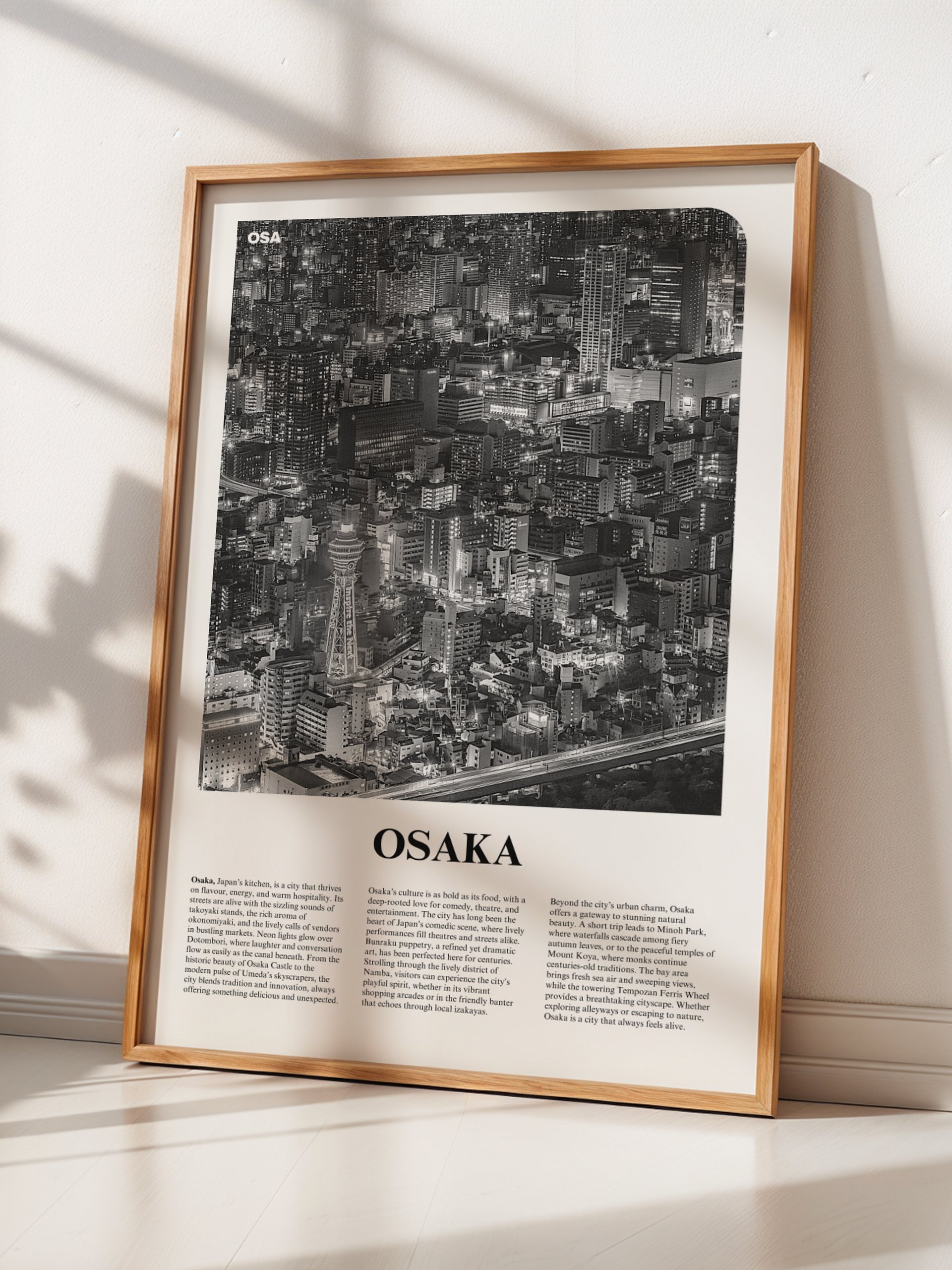 Osaka 02 Newspaper Poster product image (2)