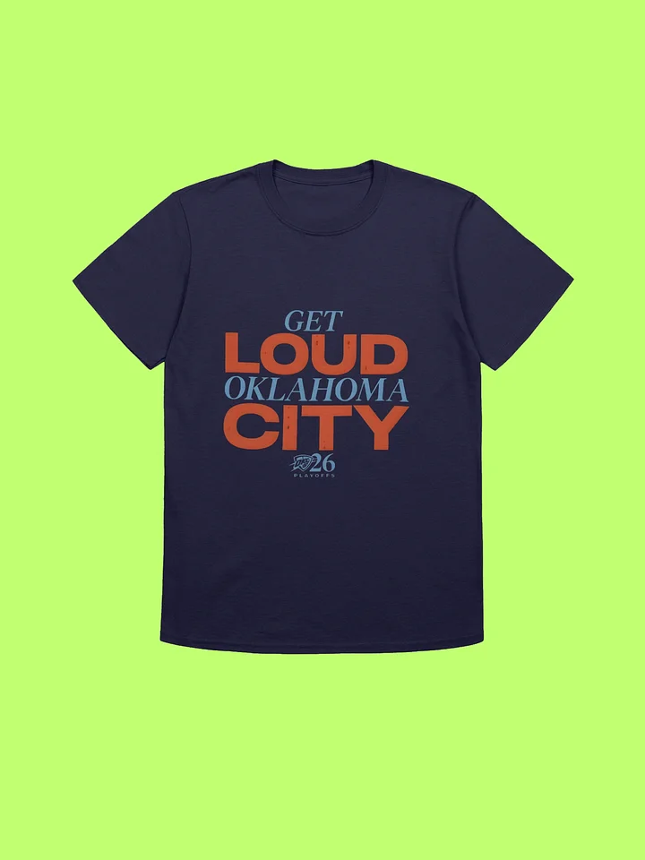 Get Loud Oklahoma City Playoffs Shirt product image (198)