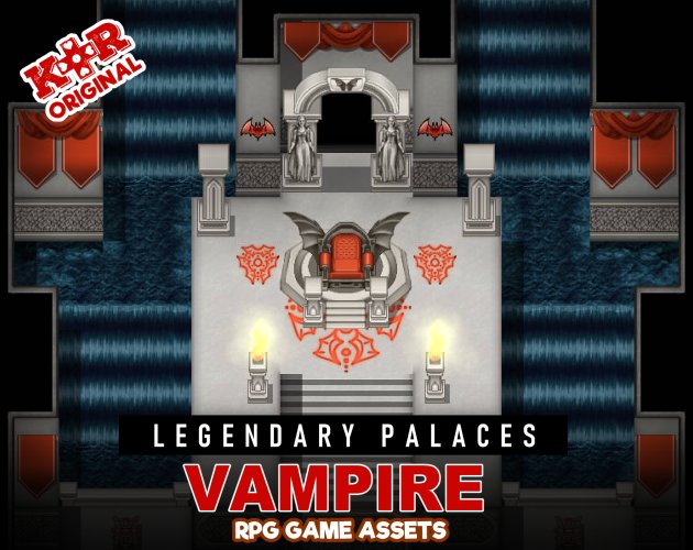KR Legendary Palaces ~ Vampire Tileset for RPGs product image (1)