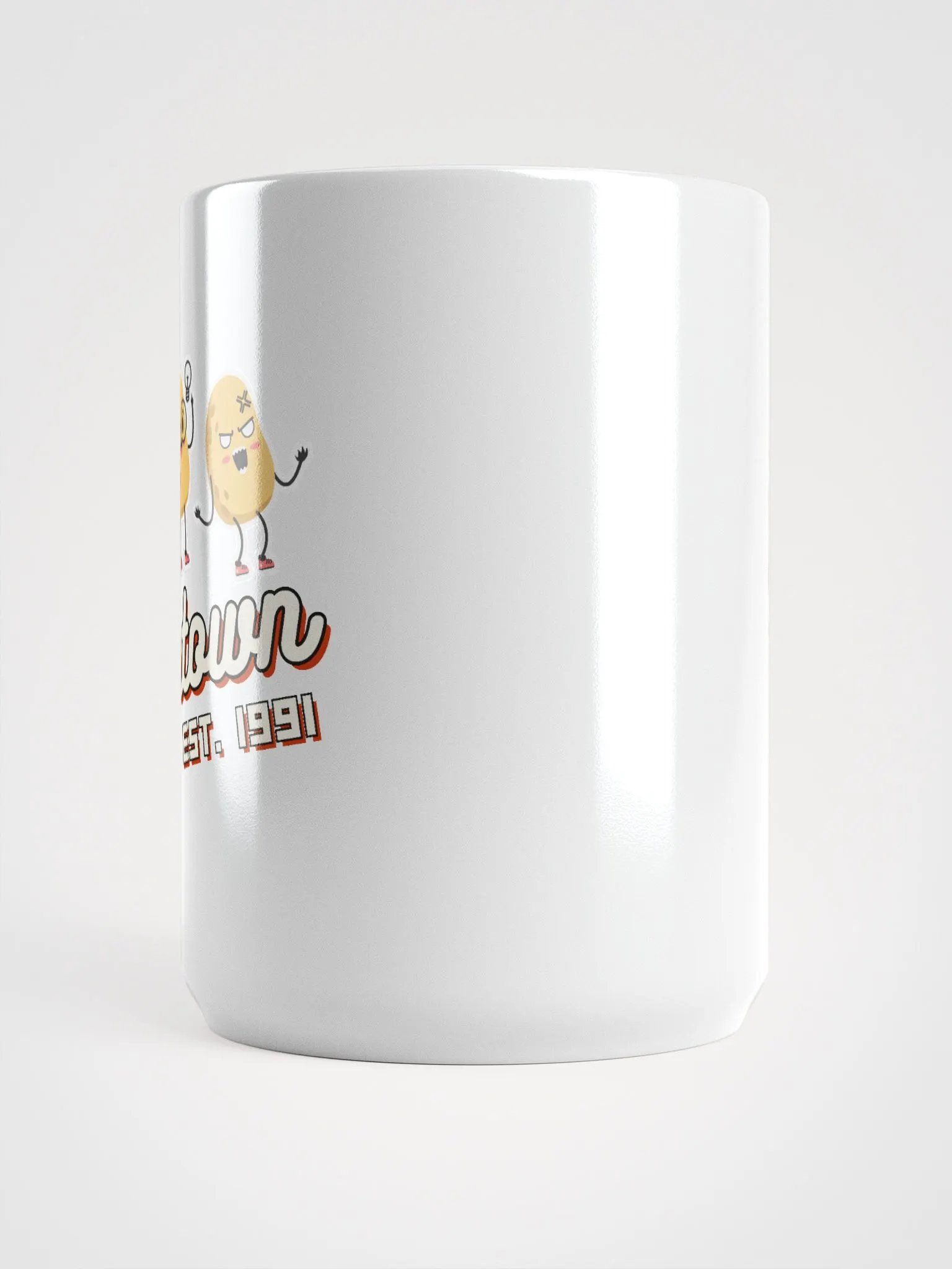 TATERTOWN white glossy mug product image (2)