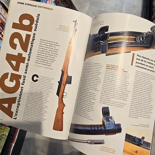 Vous trouverez mon article sur l’AG42b dans le nouveau numéro de Cibles!