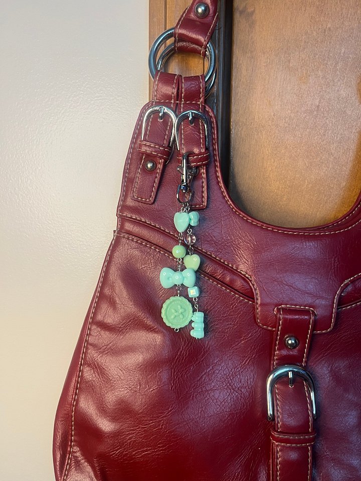 Green Classic Bag Charm product image (2)