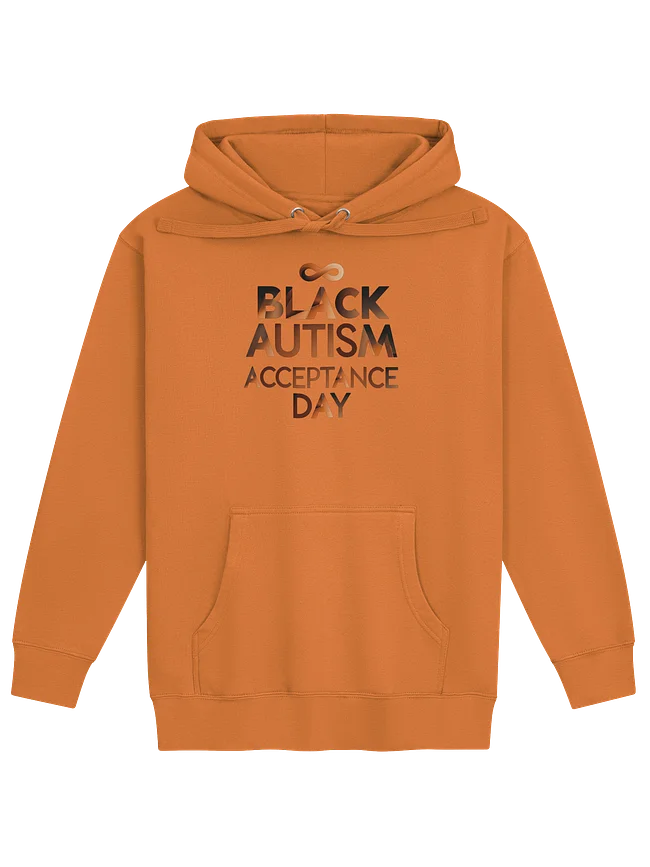 Black Autism Acceptance Day Adult Hoodies 