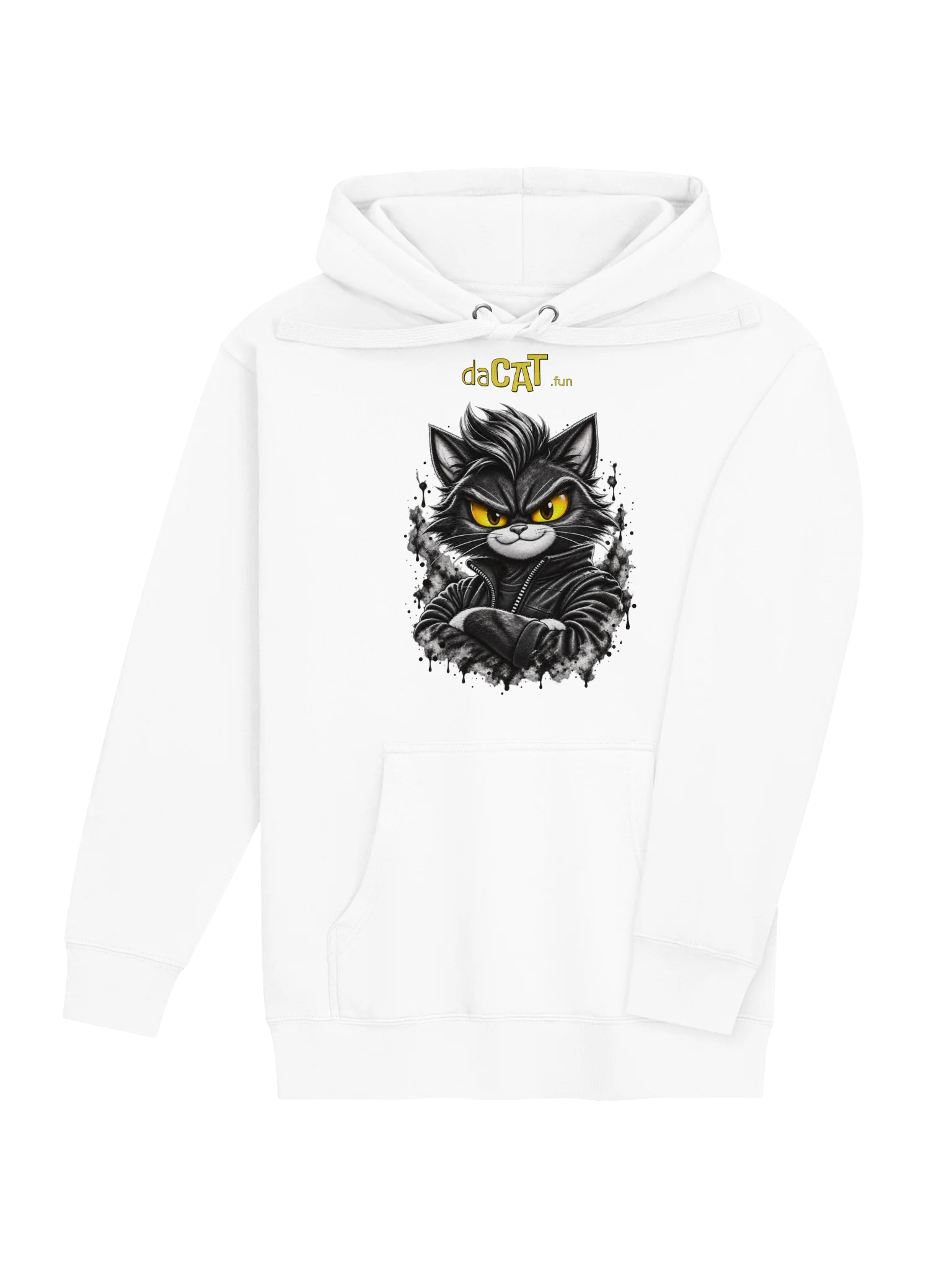 daCAT Ghost White Hoodie product image (4)
