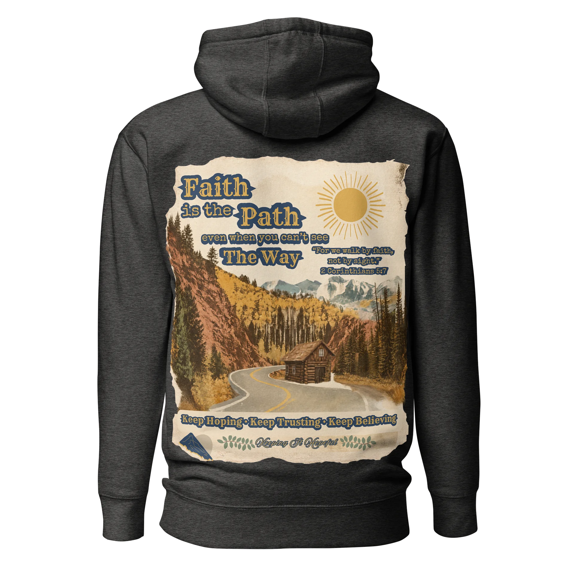 Men's Faith Is The Path Premium Hoodie product image (1)