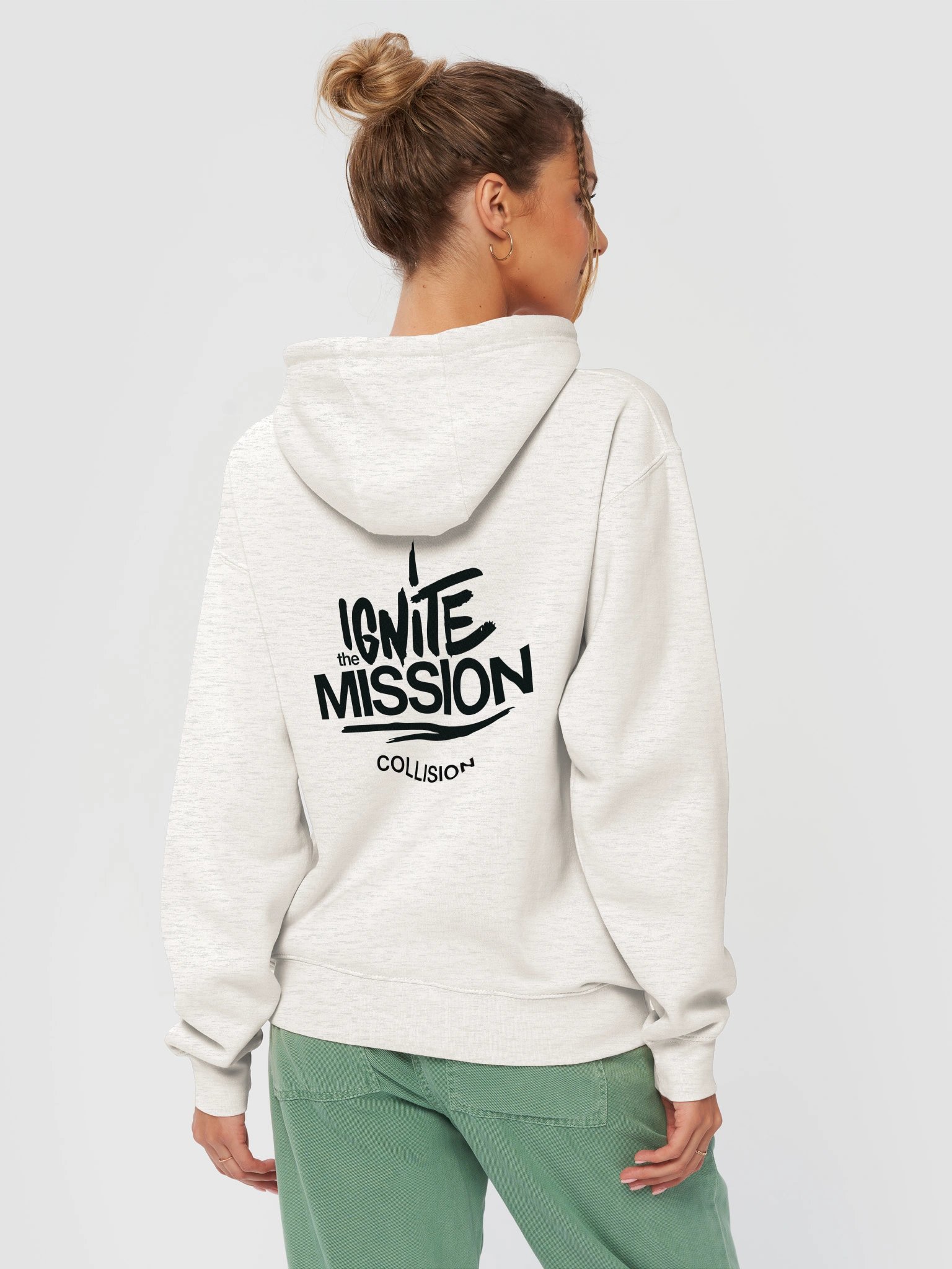 Black Ignite the Mission Back with logo on front product image (17)