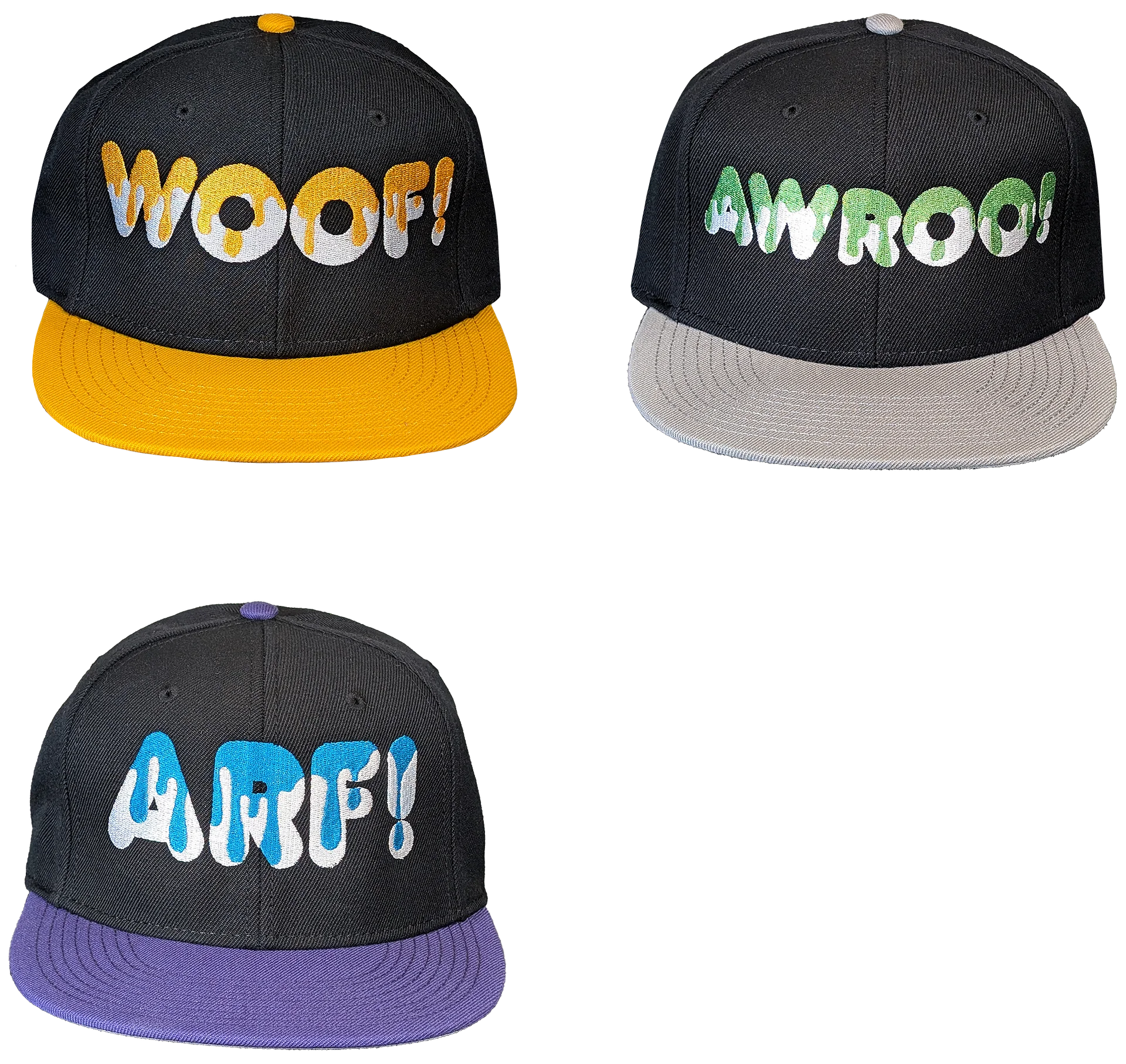 Speak Hat - ARF! - Pink Drip product image (5)