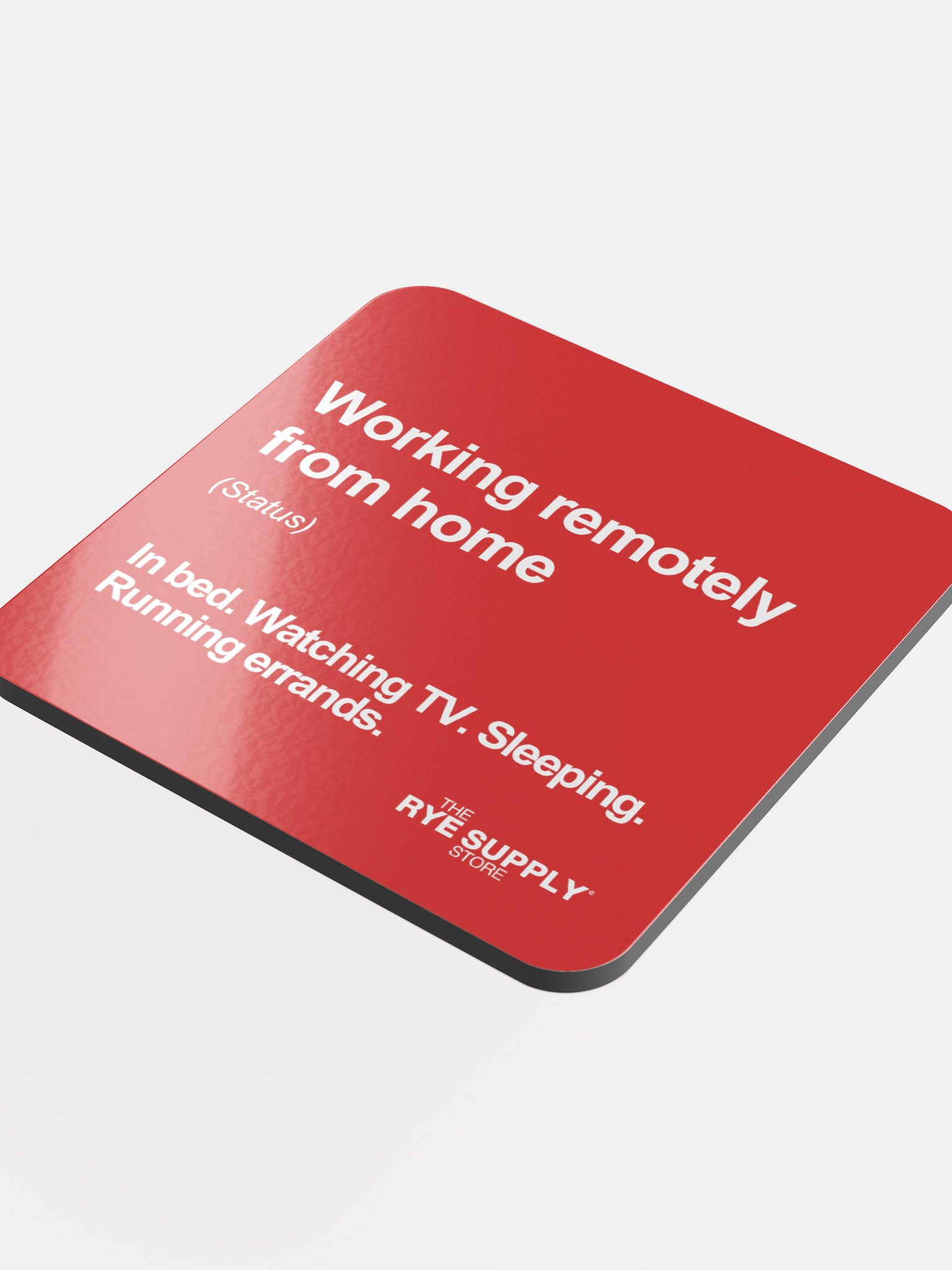 'Working Remotely from Home' Coaster product image (4)