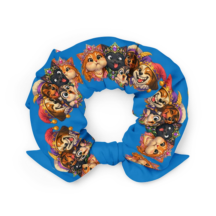 Kingdom Court All-Over Print Scrunchie product image (2)