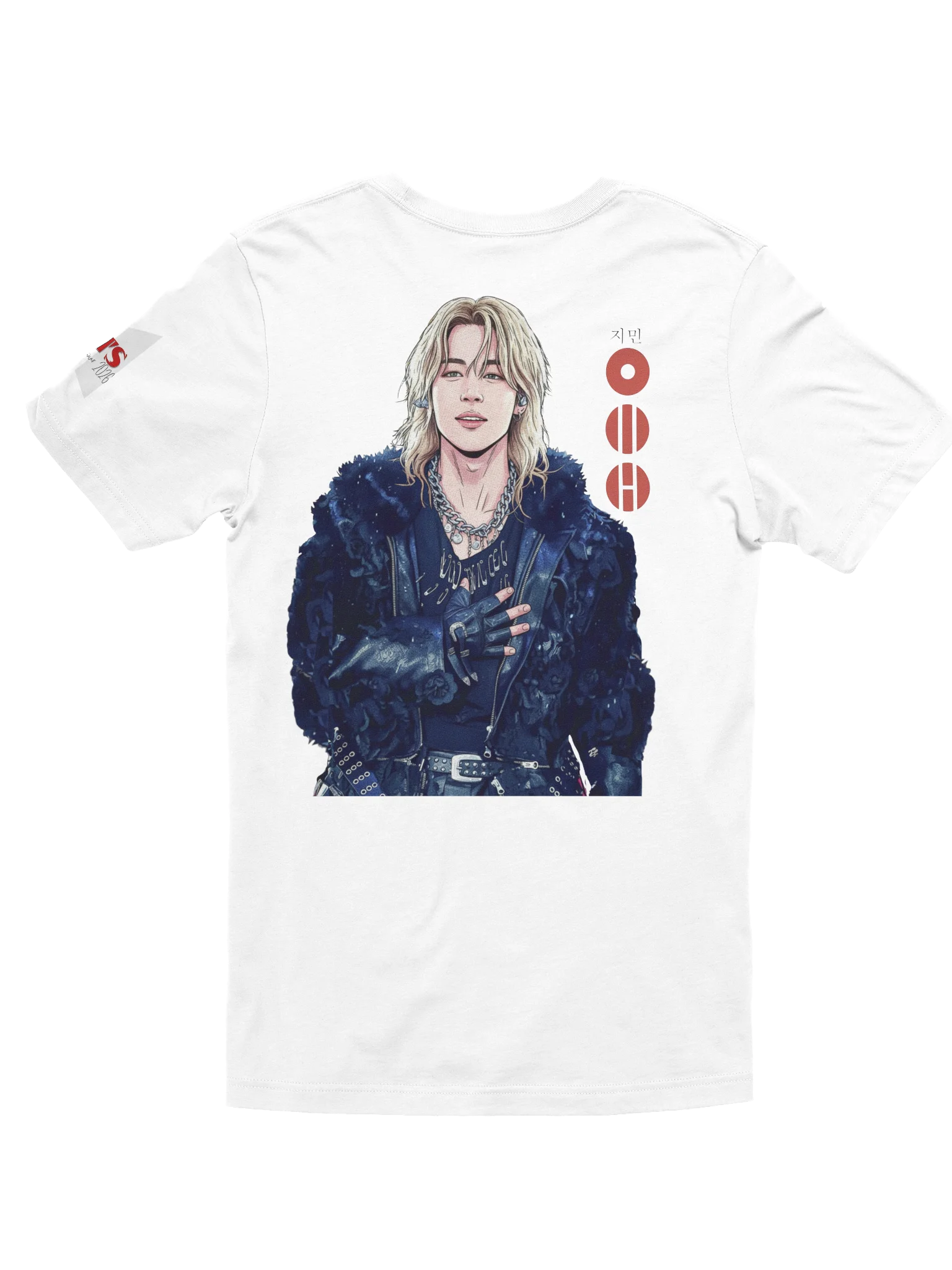 Jimin Dragon Prince Tee (Red) product image (5)