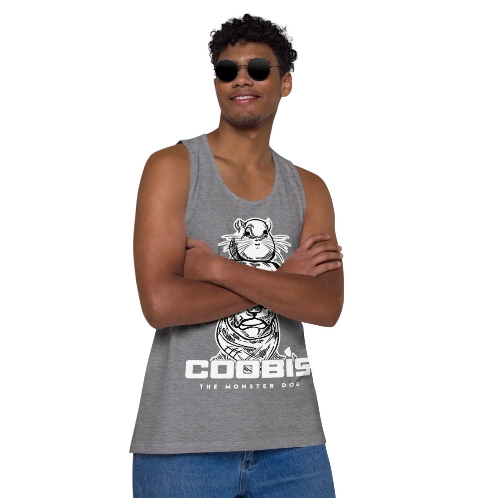 Coobis The Monster Dog Tank Top (With Chinchilla) product image (7)
