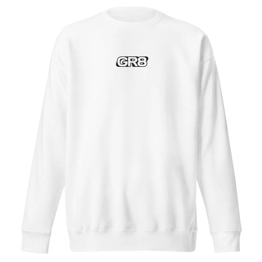 GR8 Minimal Embroidered Sweatshirt (Light Ver.) product image (1)