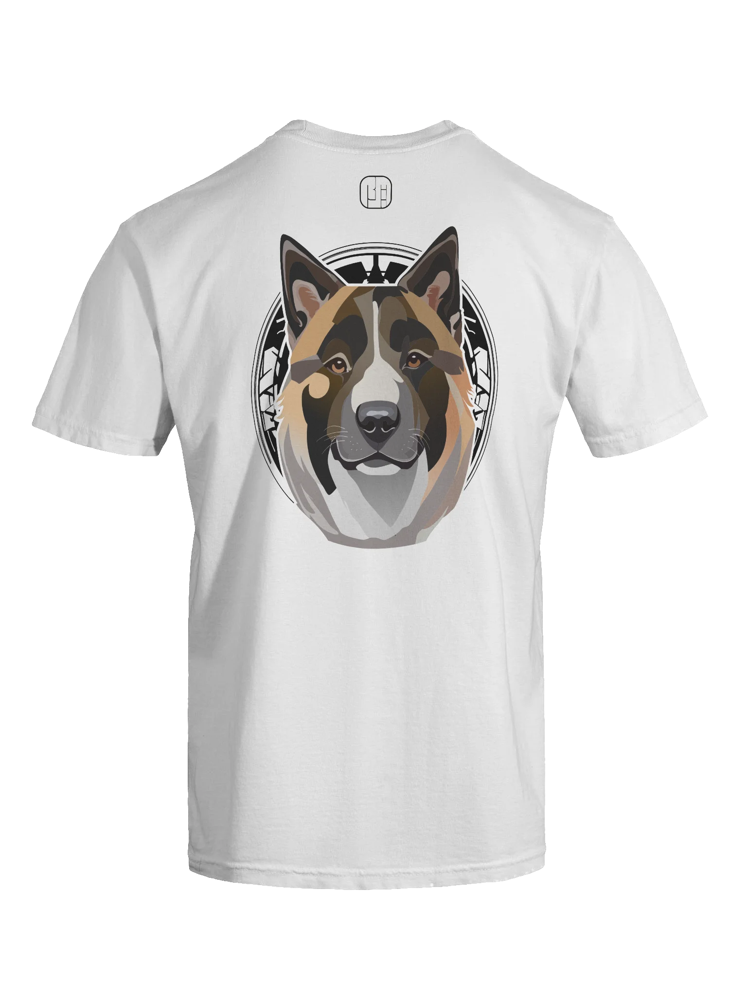 BWN American Akita Shirt WHT - AKITA product image (5)