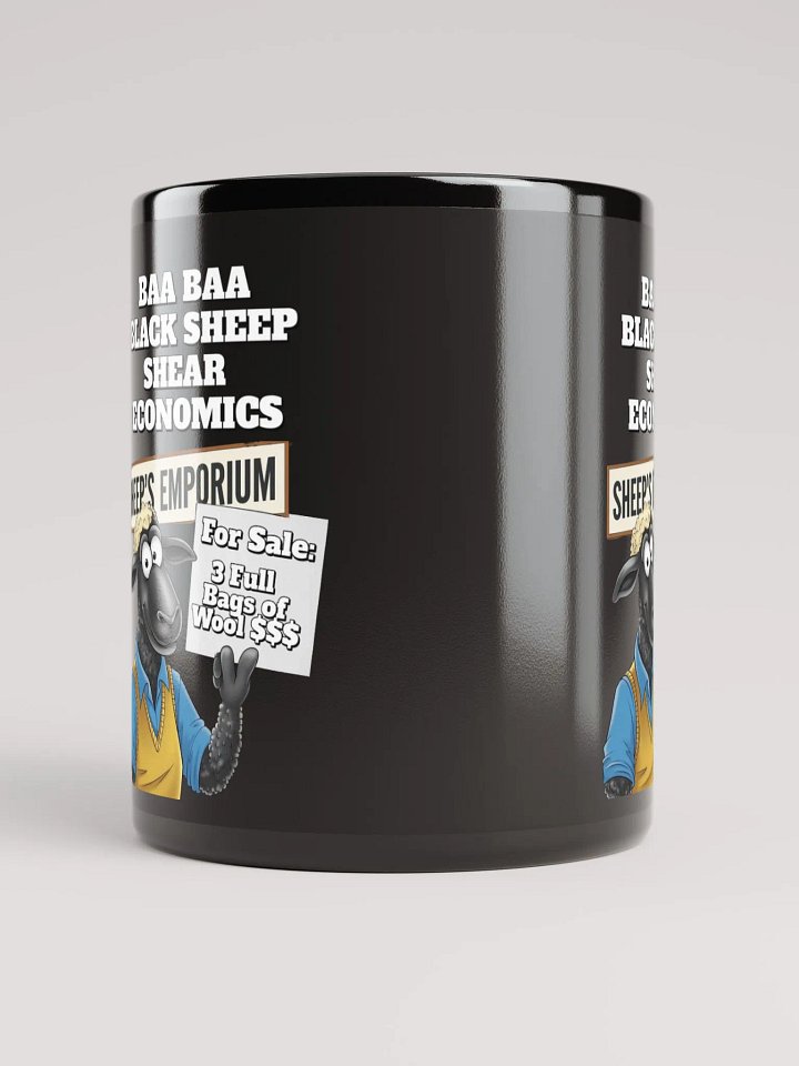 Baa Baa Black Sheep - The Entrepreneur - Funny Black Coffee Mug product image (1)