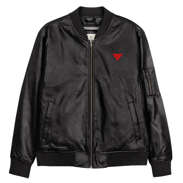 Palestinian Resistance Triangle Jacket Leather product image (1)