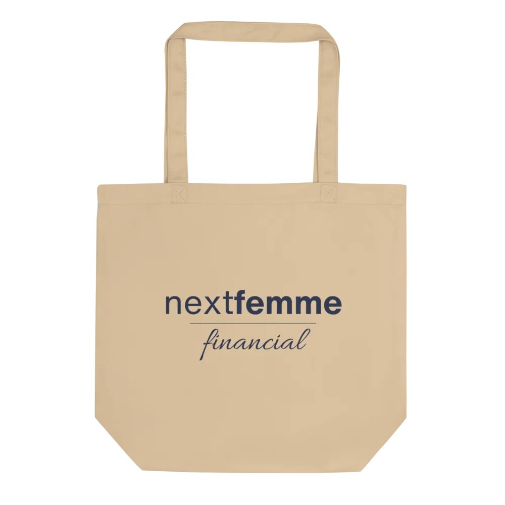 Eco Tote with Navy Logotype product image (1)