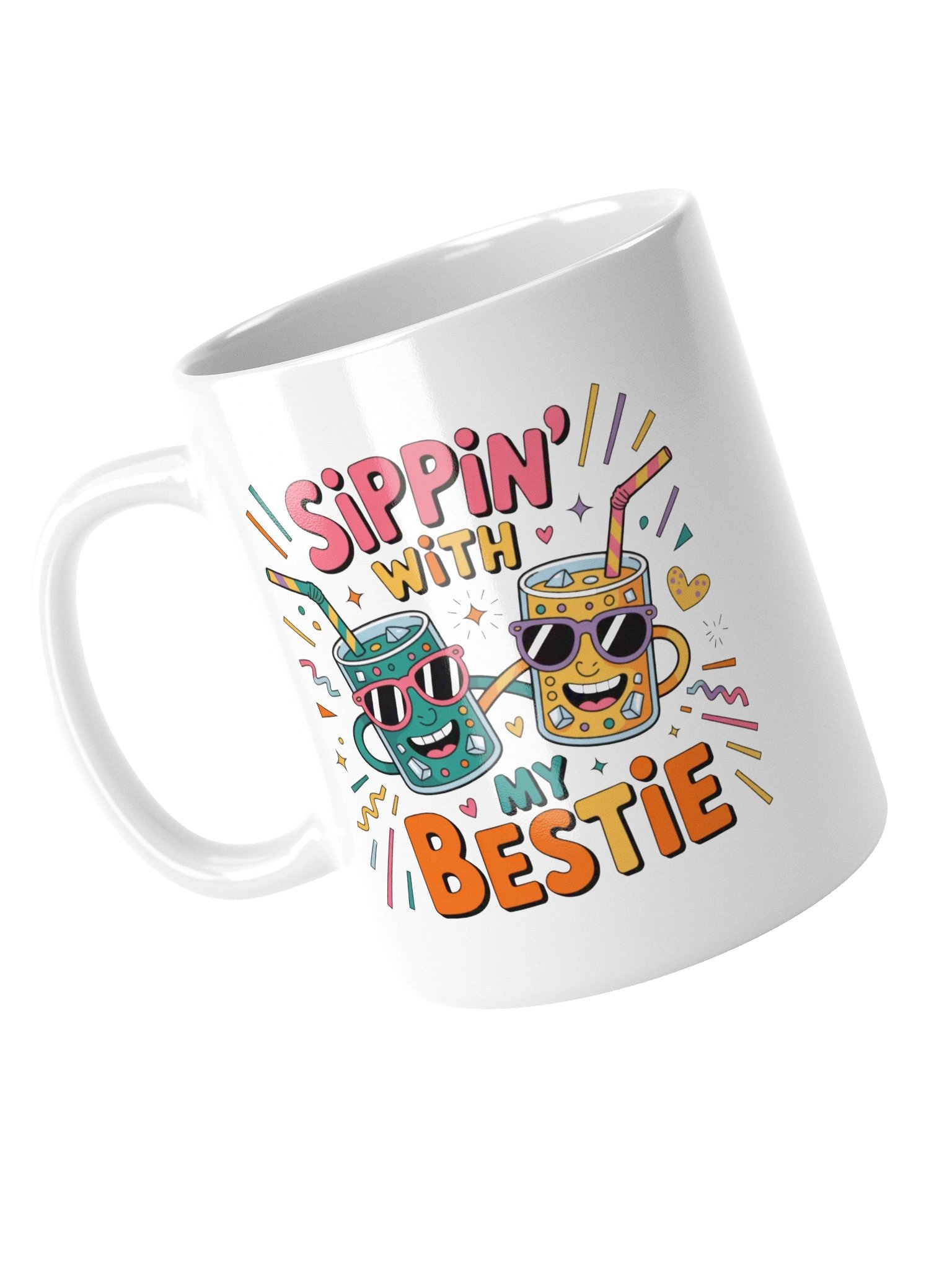 Sippin’ With My Bestie Coffee Mug product image (14)