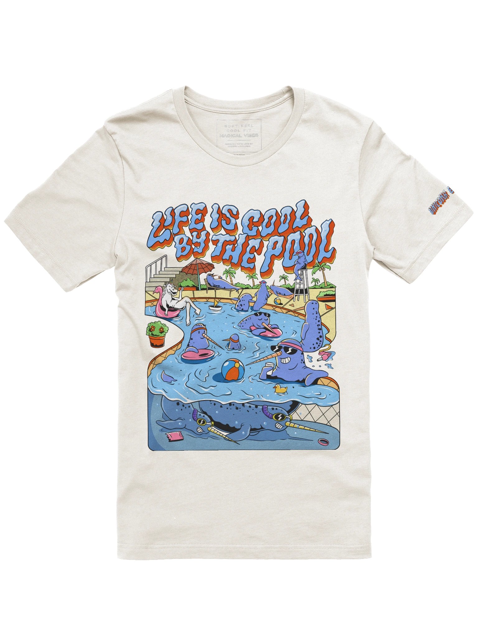 CommUNIty Pool: (Soft Tee, Large Design on Front) product image (3)