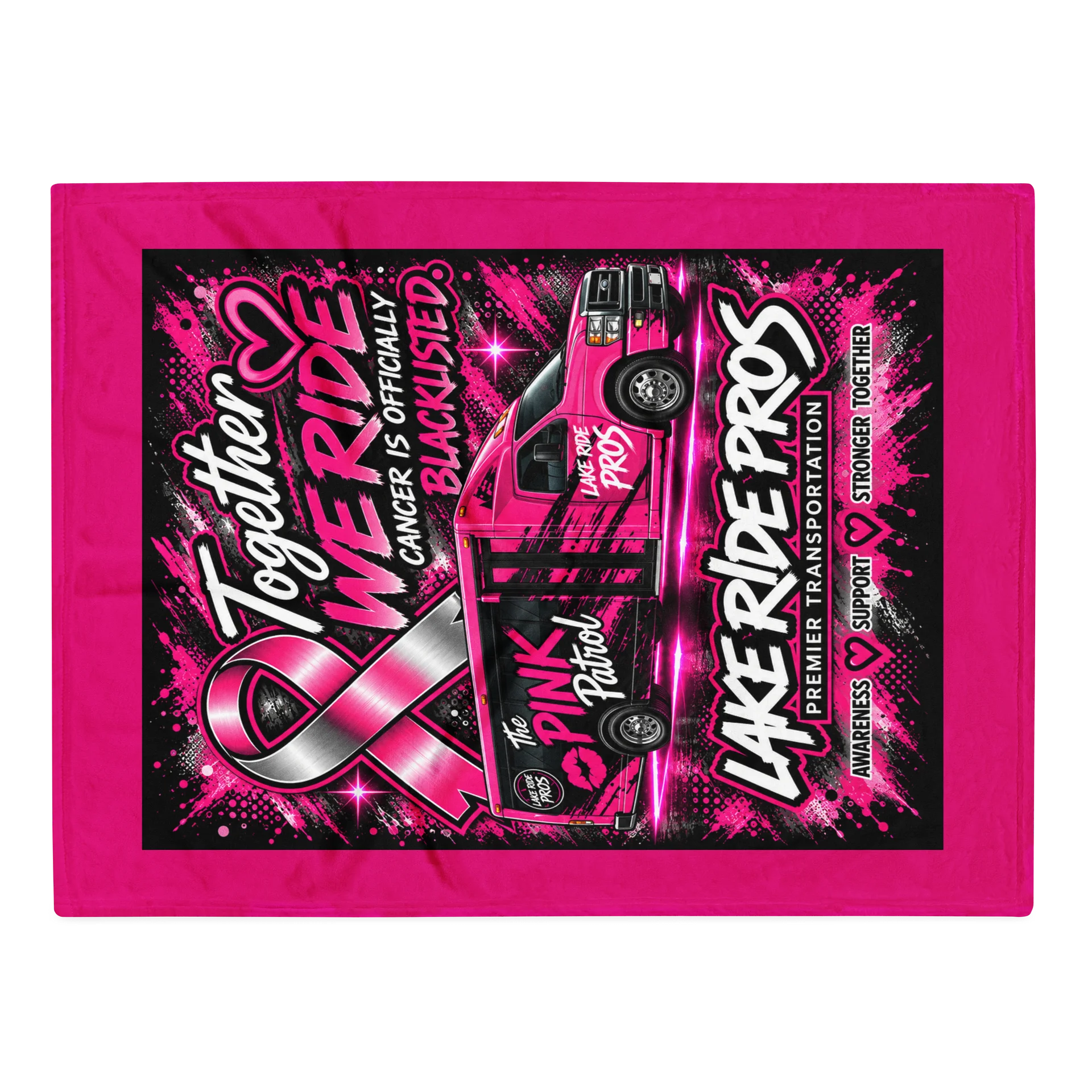 Stronger Together PINKTOBER Blanket product image (2)
