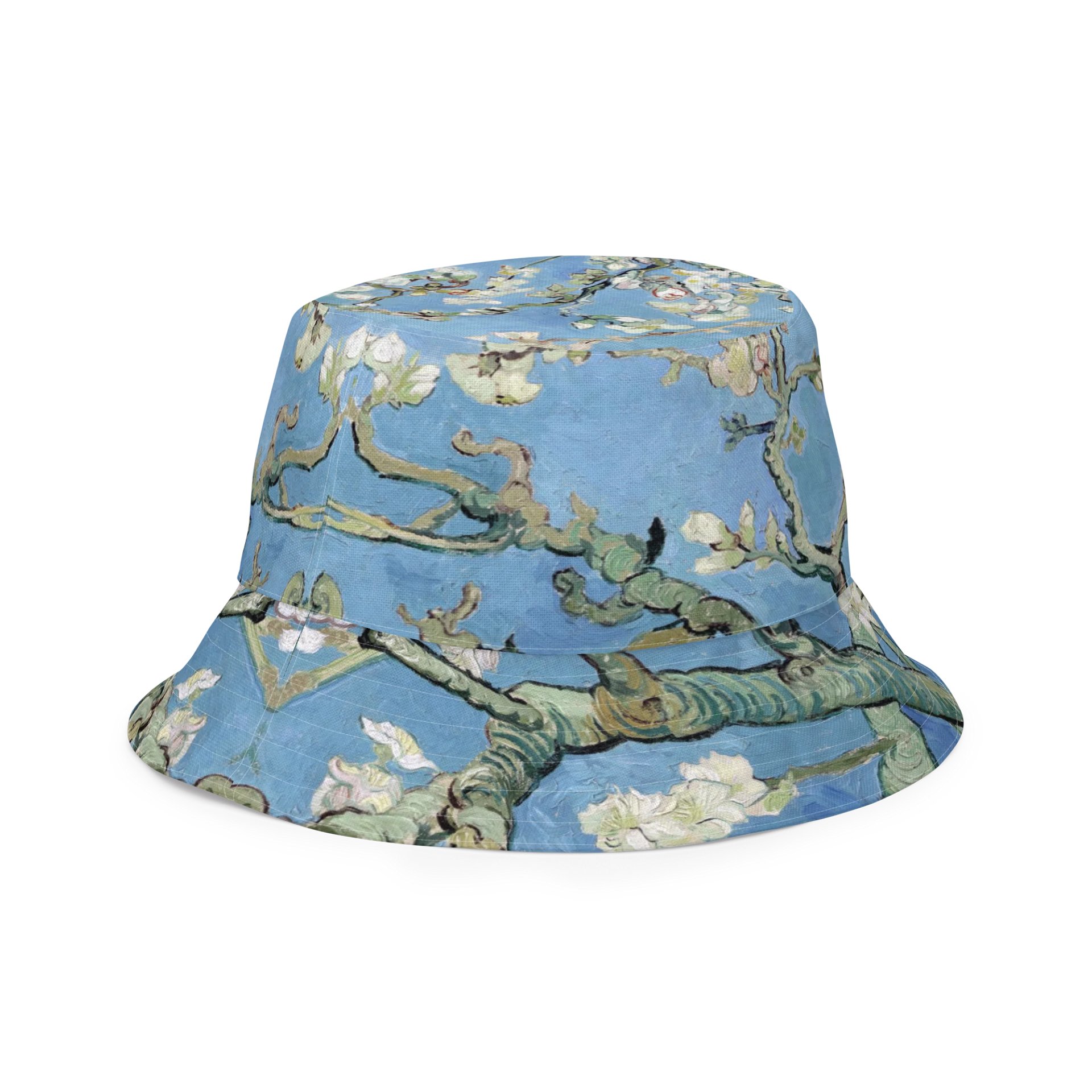 Almond Blossom (Van Gogh) Reversible Bucket Hat product image (5)
