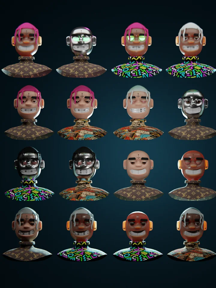 20 Stylized NFT Character Collection product image (2)